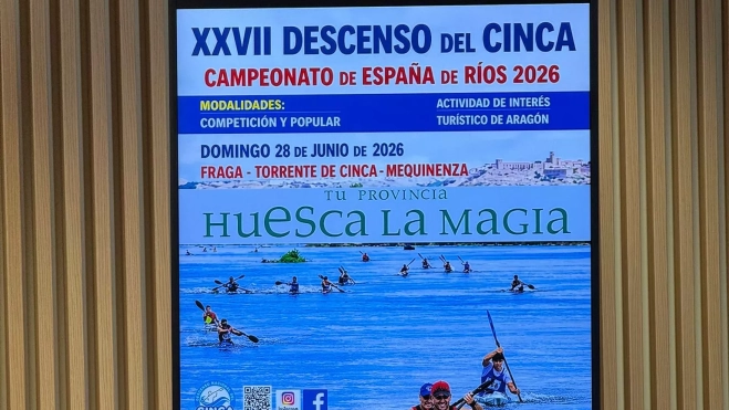 Cartel del Descenso del Cinca.