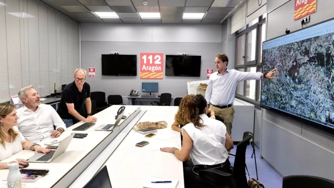 Centro de Coordinación Operativa Integrado en el Pignatelli.