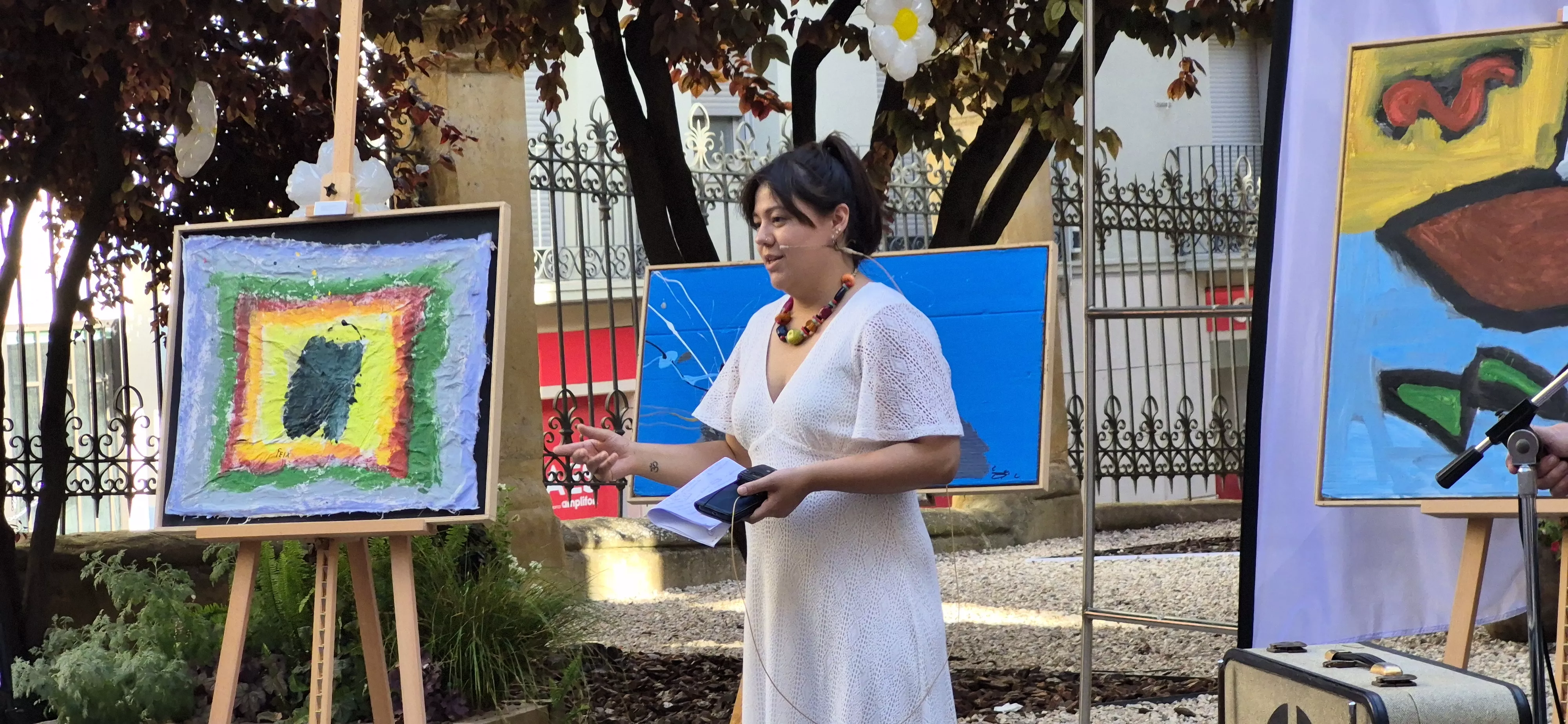 Proyecto Galería de sabores del grupo  Zhebra, Óscar Viñuales y Tritón Jiménez. Foto Myriam Martínez