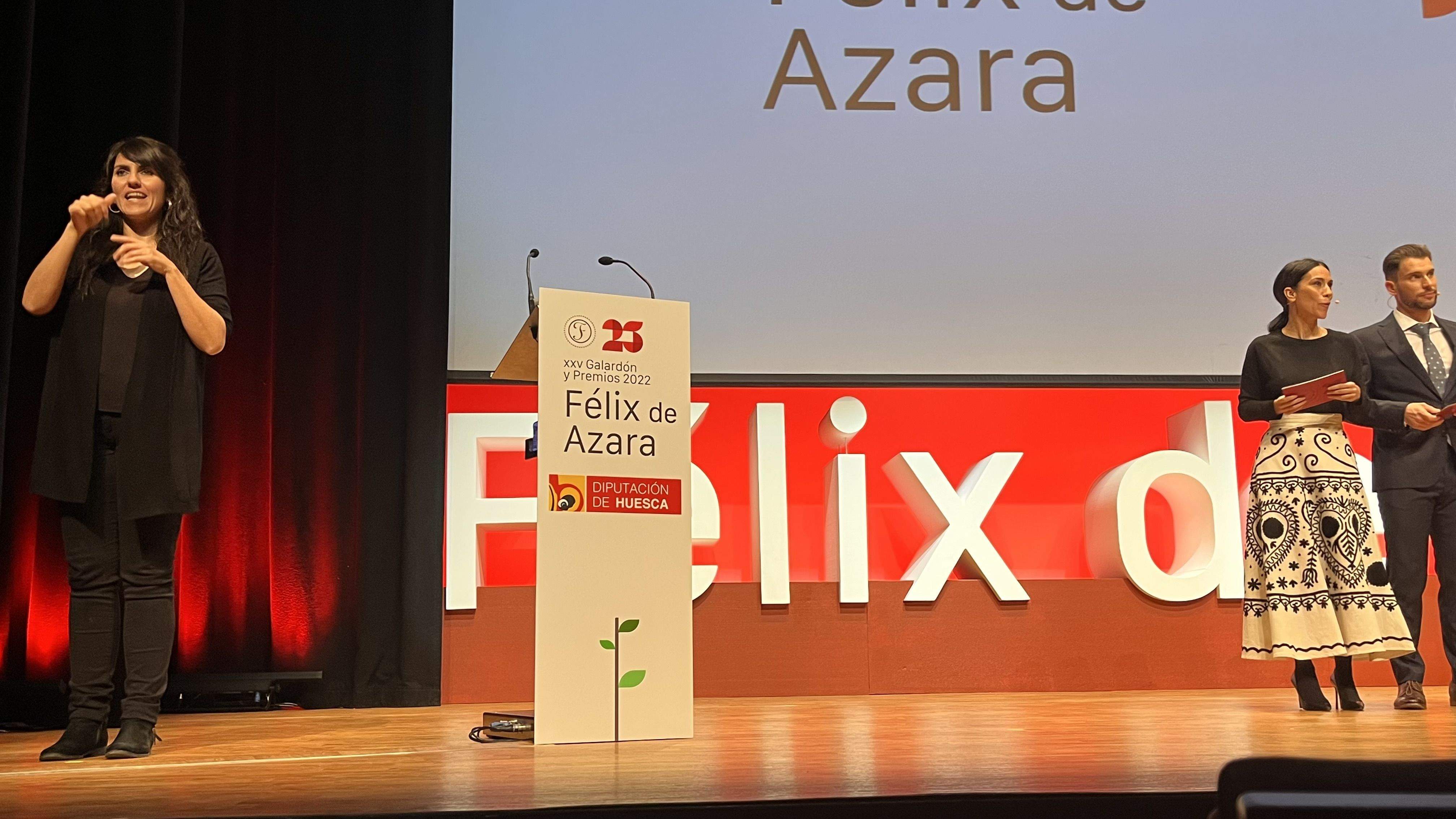 Entrega de los Premios Félix de Azara 2023. Foto: Mercedes Manterola