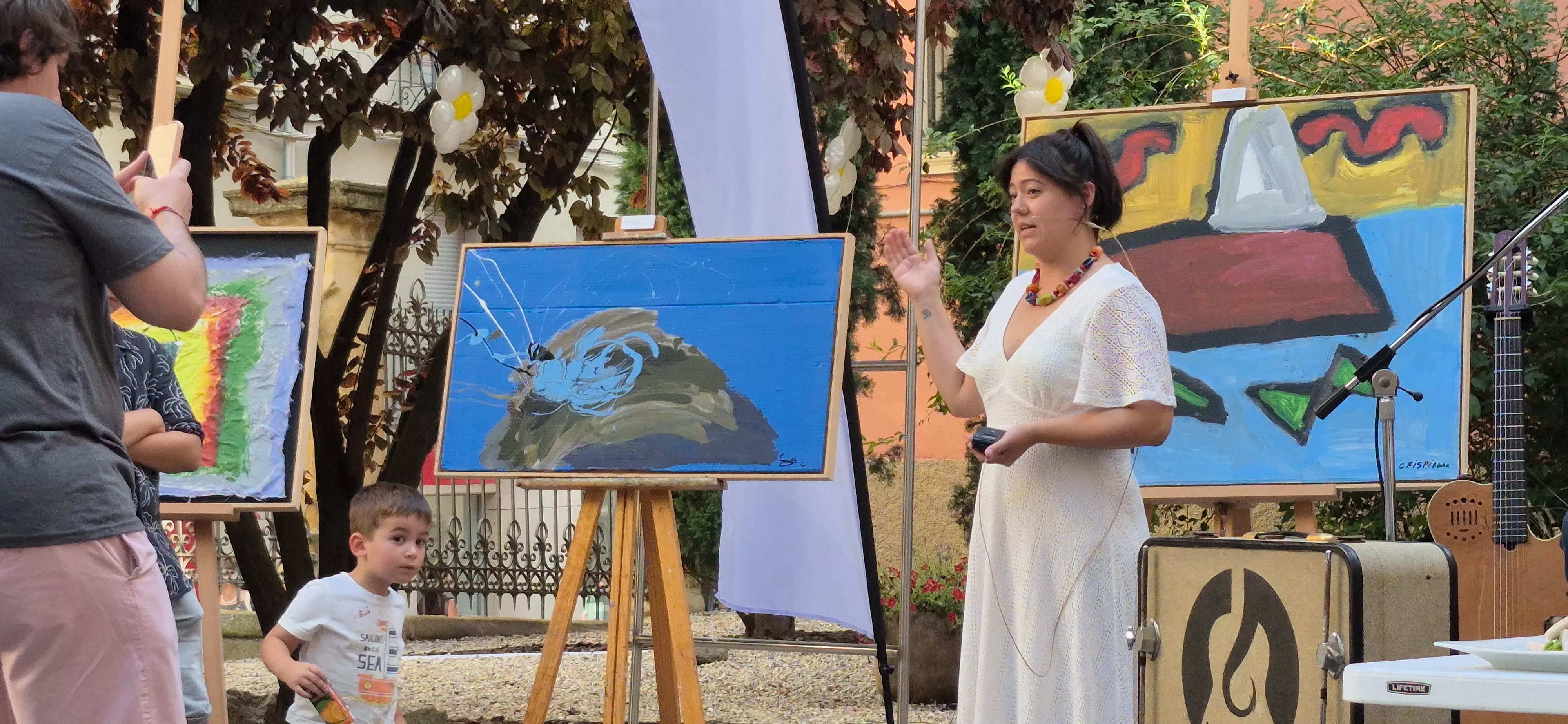 Proyecto Galería de sabores del grupo  Zhebra, Óscar Viñuales y Tritón Jiménez. Foto Myriam Martínez