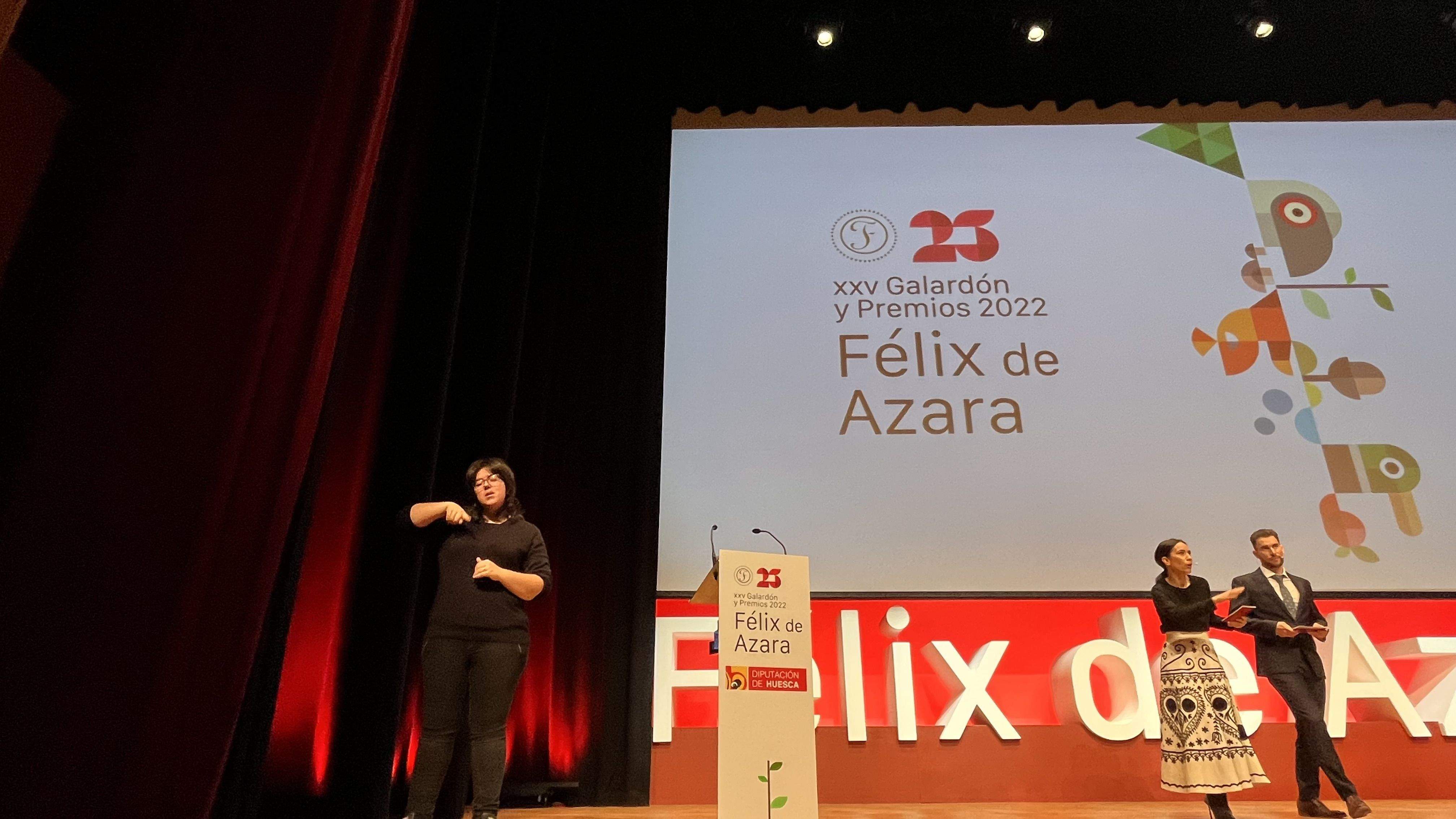 Entrega de los Premios Félix de Azara 2023. Foto: Mercedes Manterola