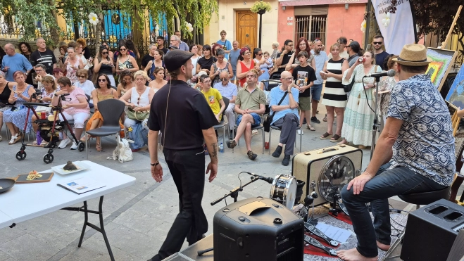 Proyecto Galería de sabores del grupoZhebra, Óscar Viñuales y Tritón Jiménez. Foto Myriam Martínez