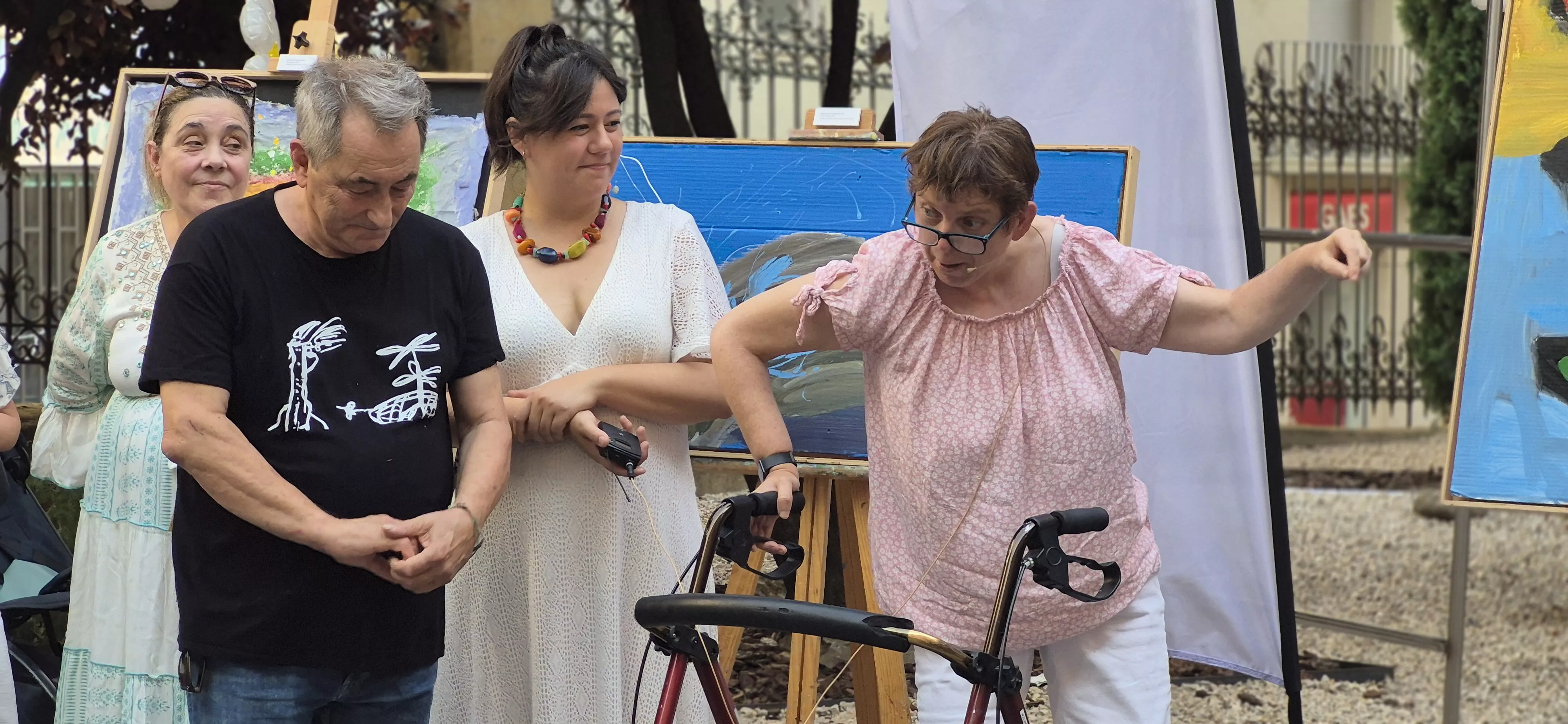 Proyecto Galería de sabores del grupo  Zhebra, Óscar Viñuales y Tritón Jiménez. Foto Myriam Martínez
