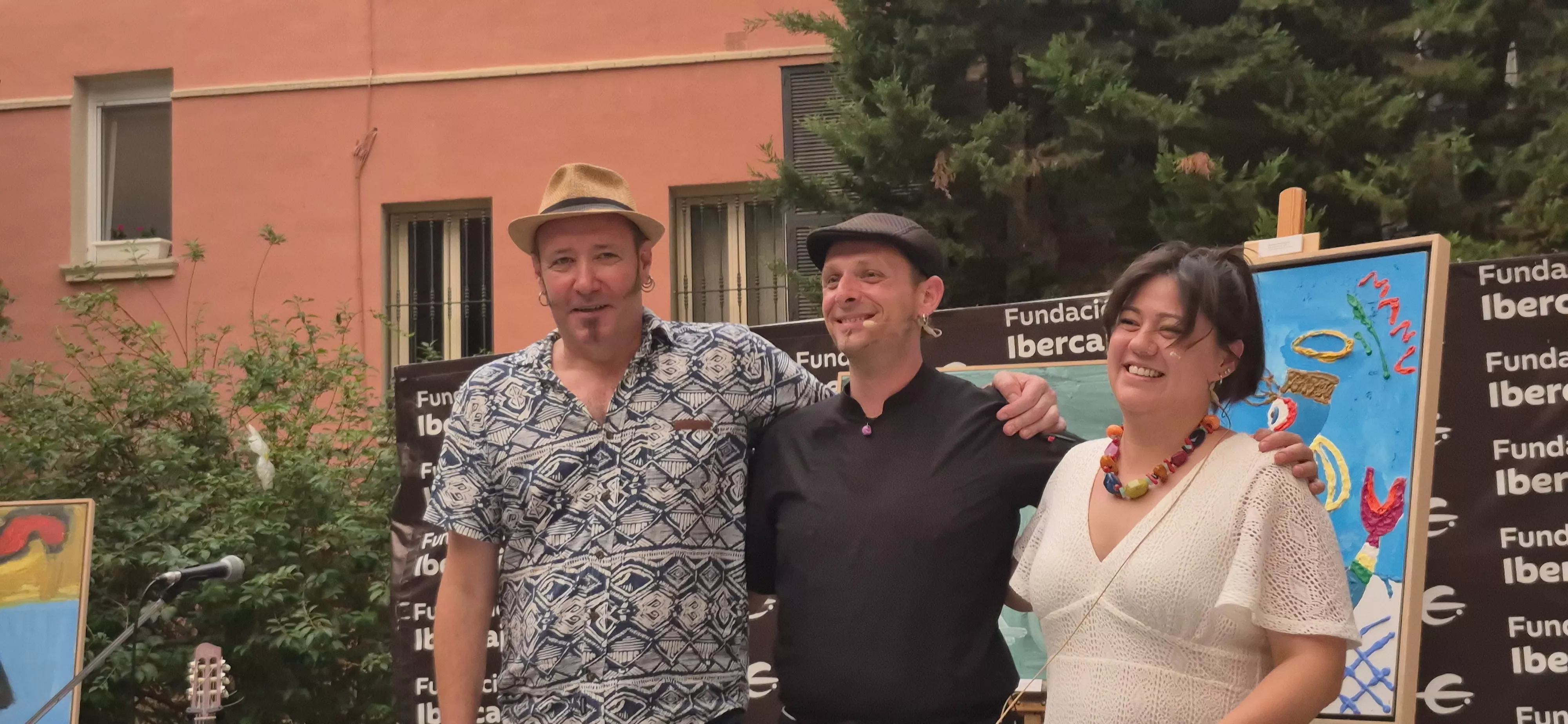 El Grupo ZheBRA de Valentia, Óscar Viñuales y Javier 'Tritón' Jiménez convierten seis obras de arte  en una experiencia para los cinco sentidos. Foto Myriam Martínez