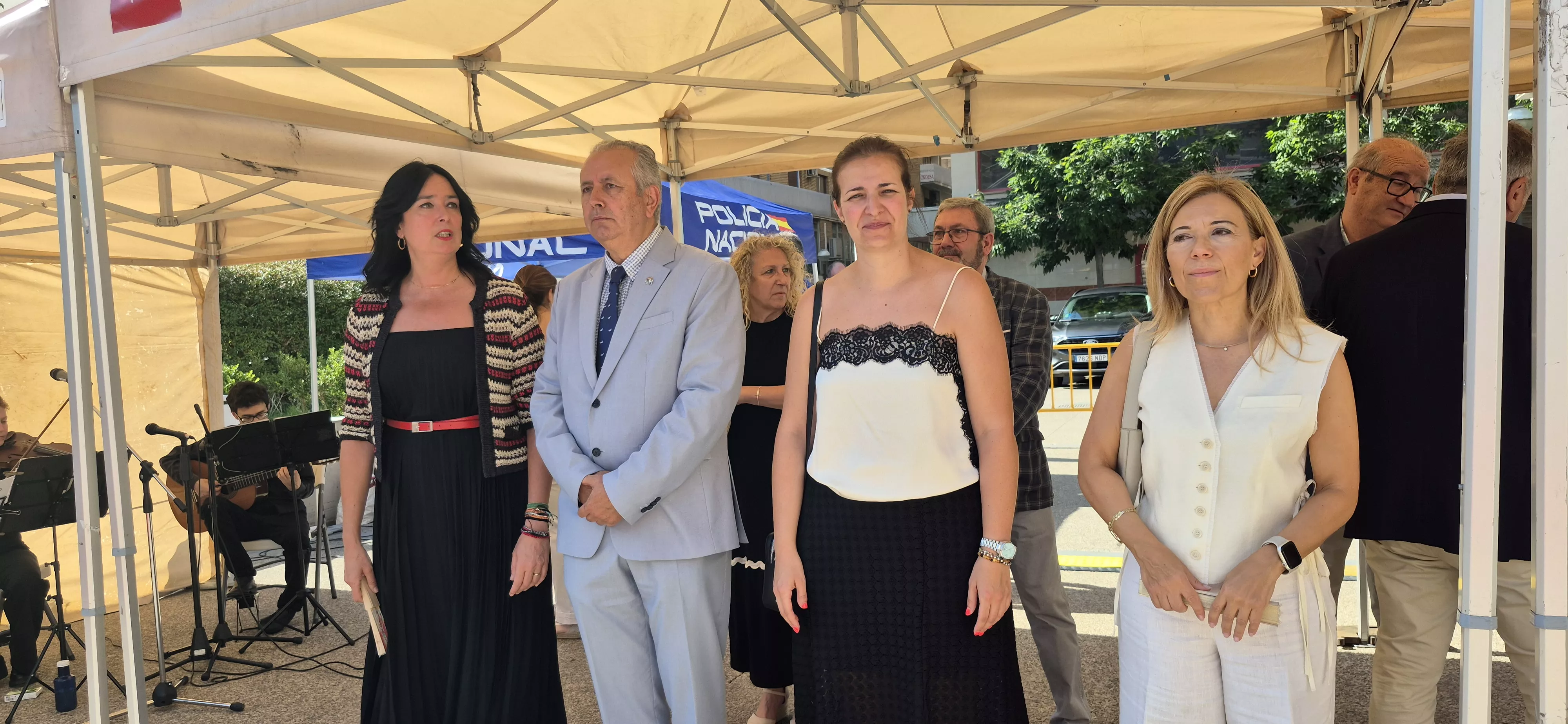 Homenaje en Huesca a las víctimas del terrorismo 2026. Foto Myriam Martínez