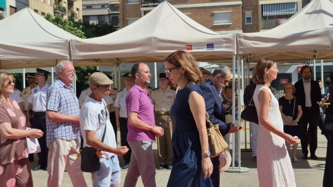 Homenaje en Huesca a las víctimas del terrorismo 2026. Foto Myriam Martínez