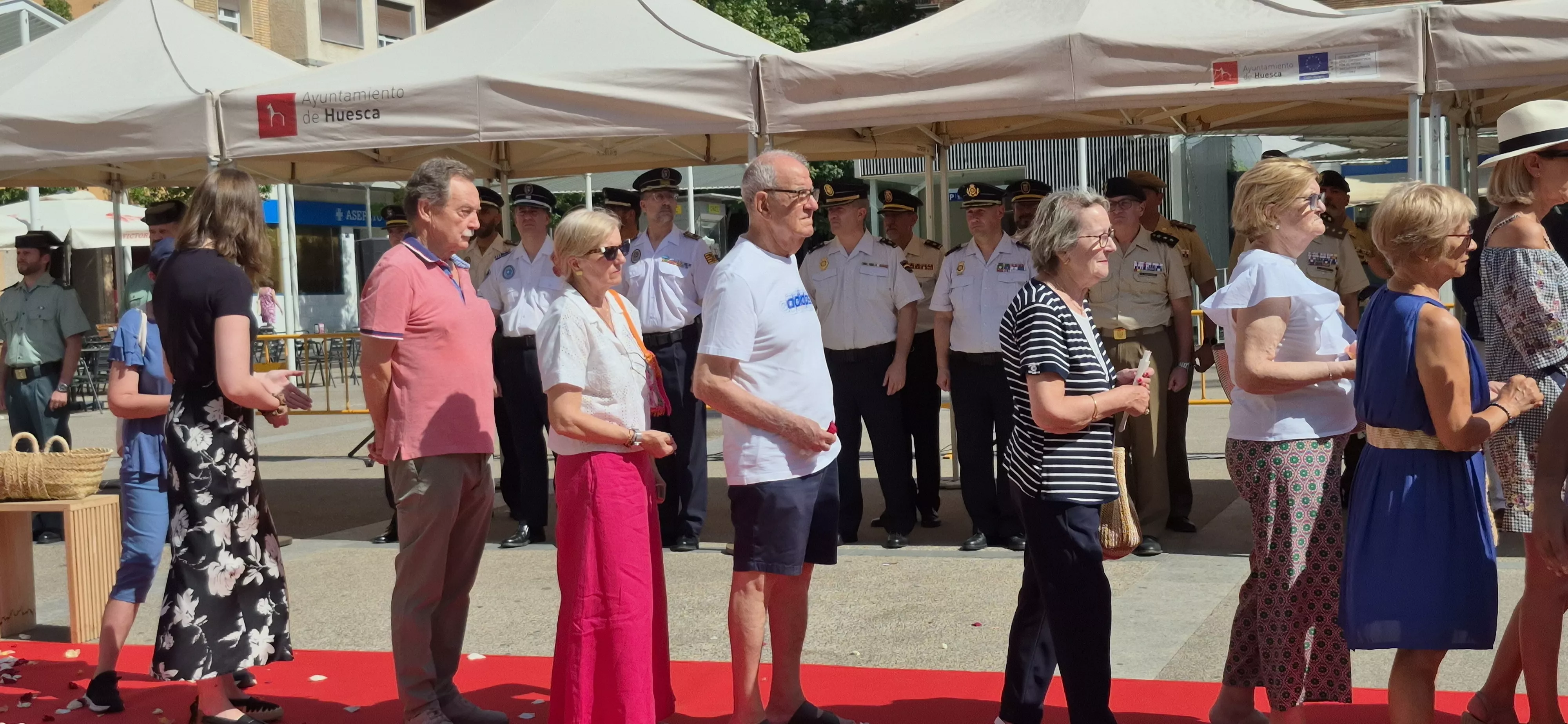 Homenaje en Huesca a las víctimas del terrorismo 2026. Foto Myriam Martínez