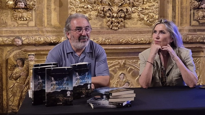 José Luis Acín e Isabel Lahuerta. Foto Myriam Martínez