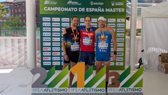 Alberto Bailac, medalla de oro en el 400 vallas.
