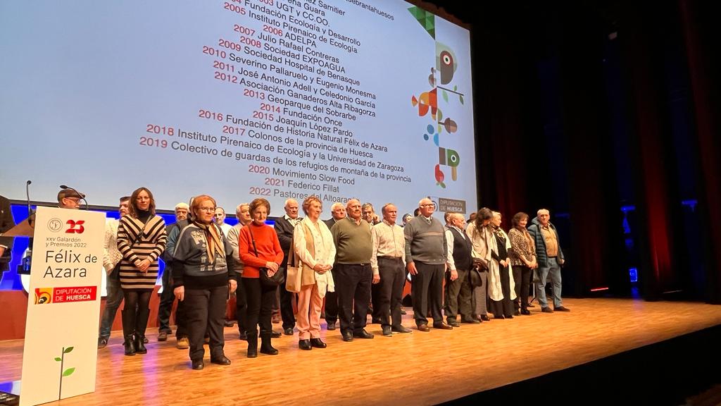 Entrega de los Premios Félix de Azara 2023. Foto: Mercedes Manterola