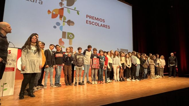 La entrega de premios ha contado con la participación de alumnos de distintos centros. Foto: Mercedes Manterola La entrega de premios ha contado con la participación de alumnos de distintos centros. Foto: Mercedes Manterola