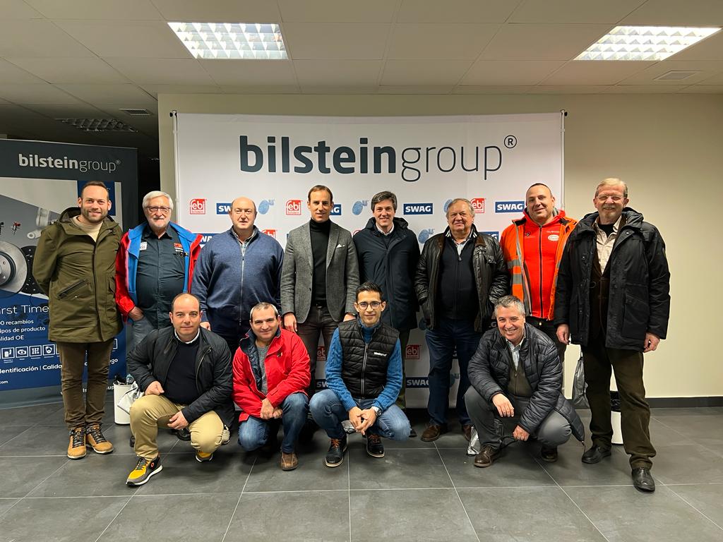 Imagen de la presentación del acuerdo entre Bilstein y la Federación.