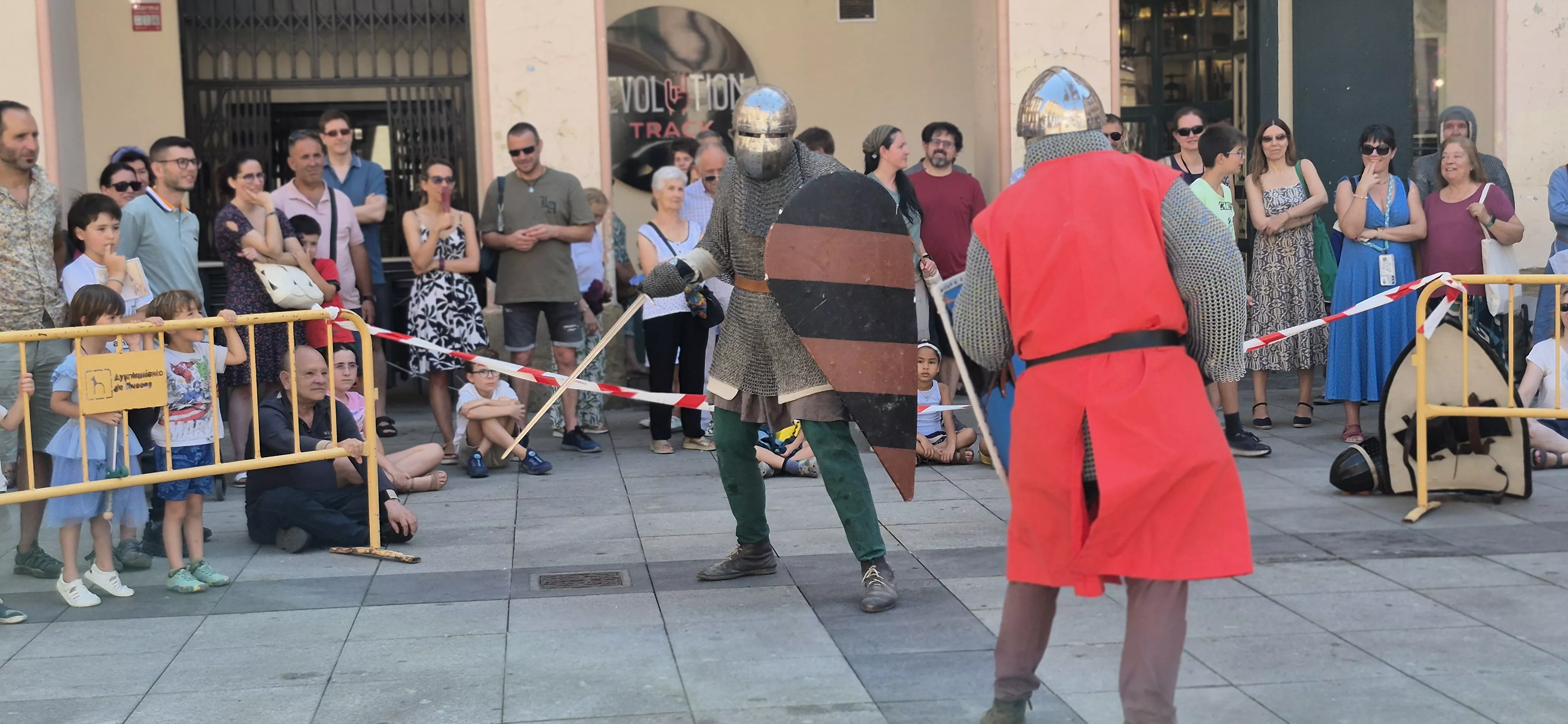 Liza medieval en el encuentro internacional  El Vidal Mayor. Foto Myriam Martínez