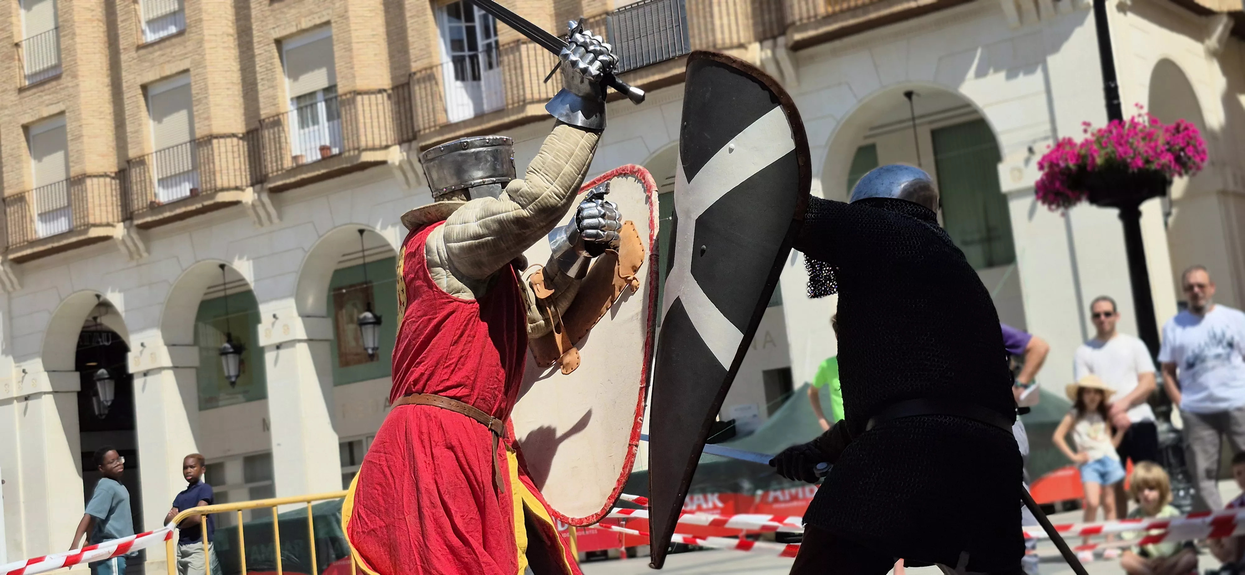 Liza medieval en el encuentro internacional  El Vidal Mayor. Foto Myriam Martínez