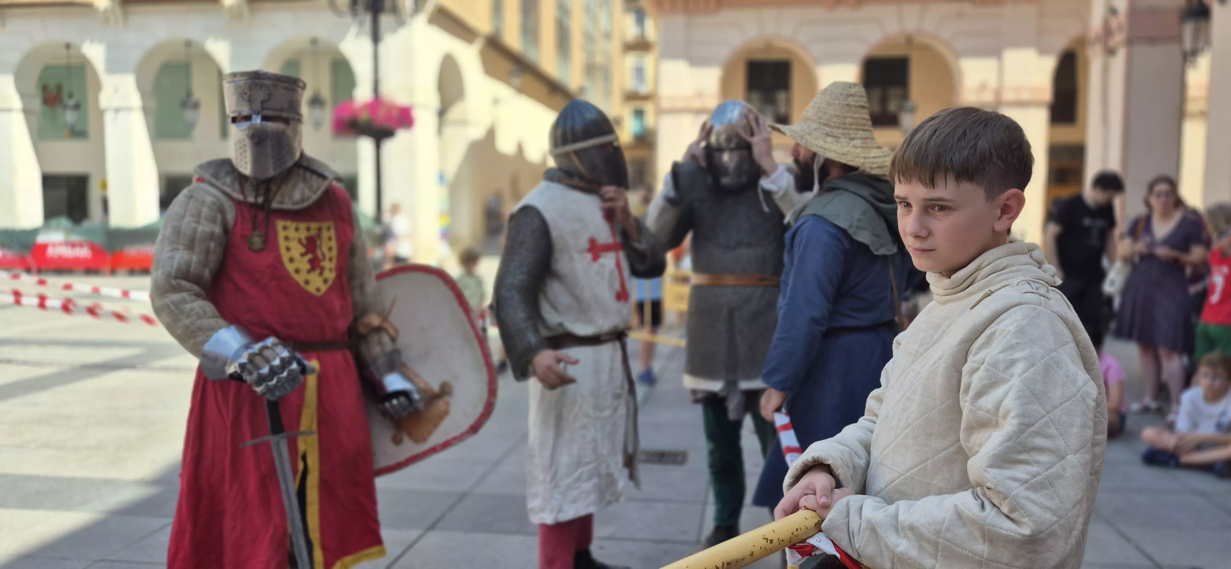 Liza medieval en el encuentro internacional  El Vidal Mayor. Foto Myriam Martínez