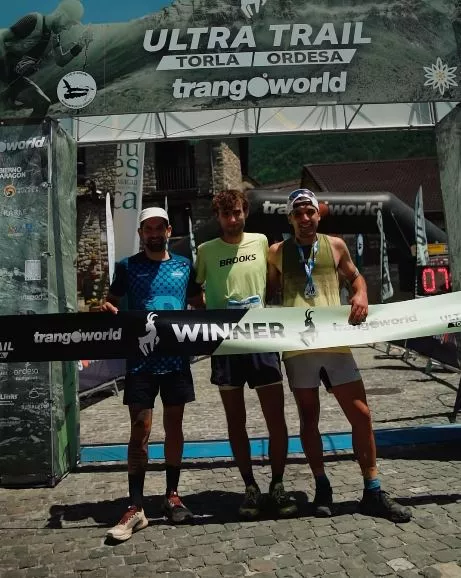 Podio masculino 50K
