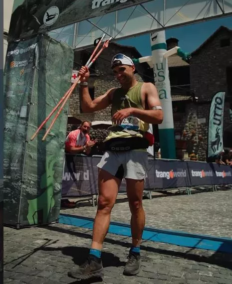 Adrián Gil, segundo 50K