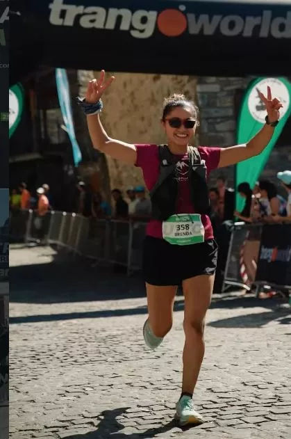 Brenda Guzmán, segunda 25K