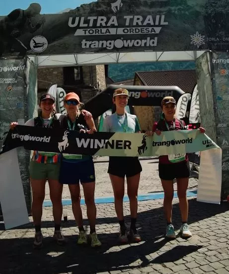 Podio femenino 25K