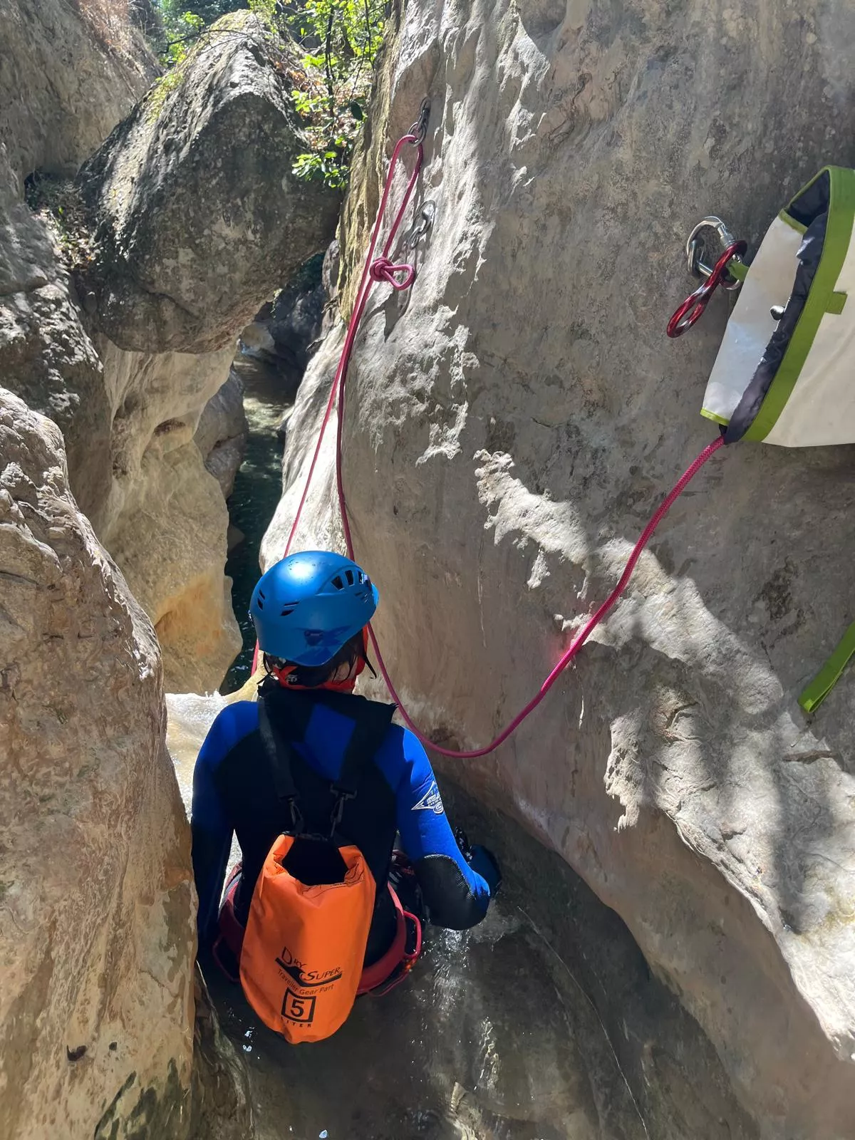 Grupo de Alto Nivel de los Javieres en el Barranco de Formiga