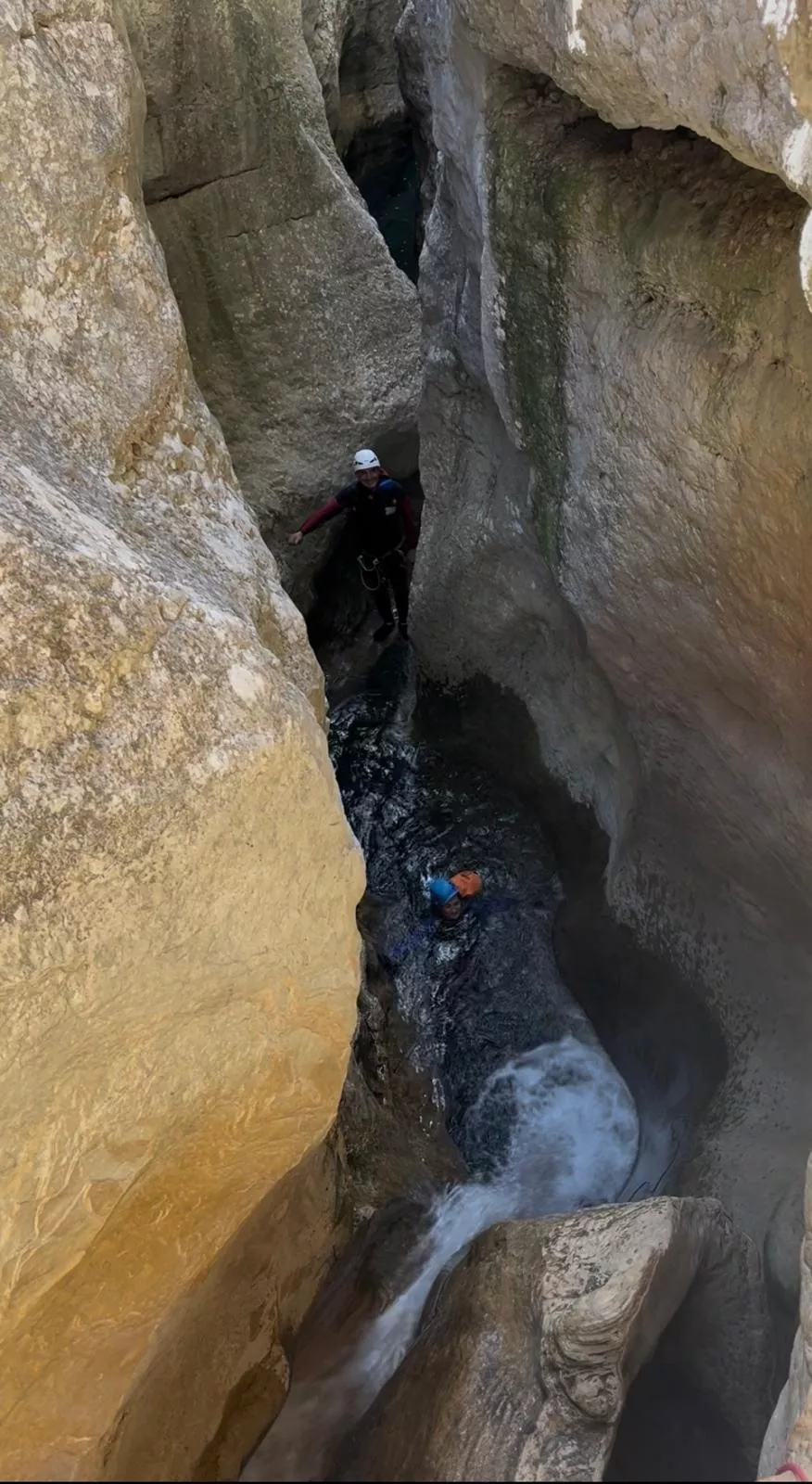 Grupo de Alto Nivel de los Javieres en el Barranco de Formiga