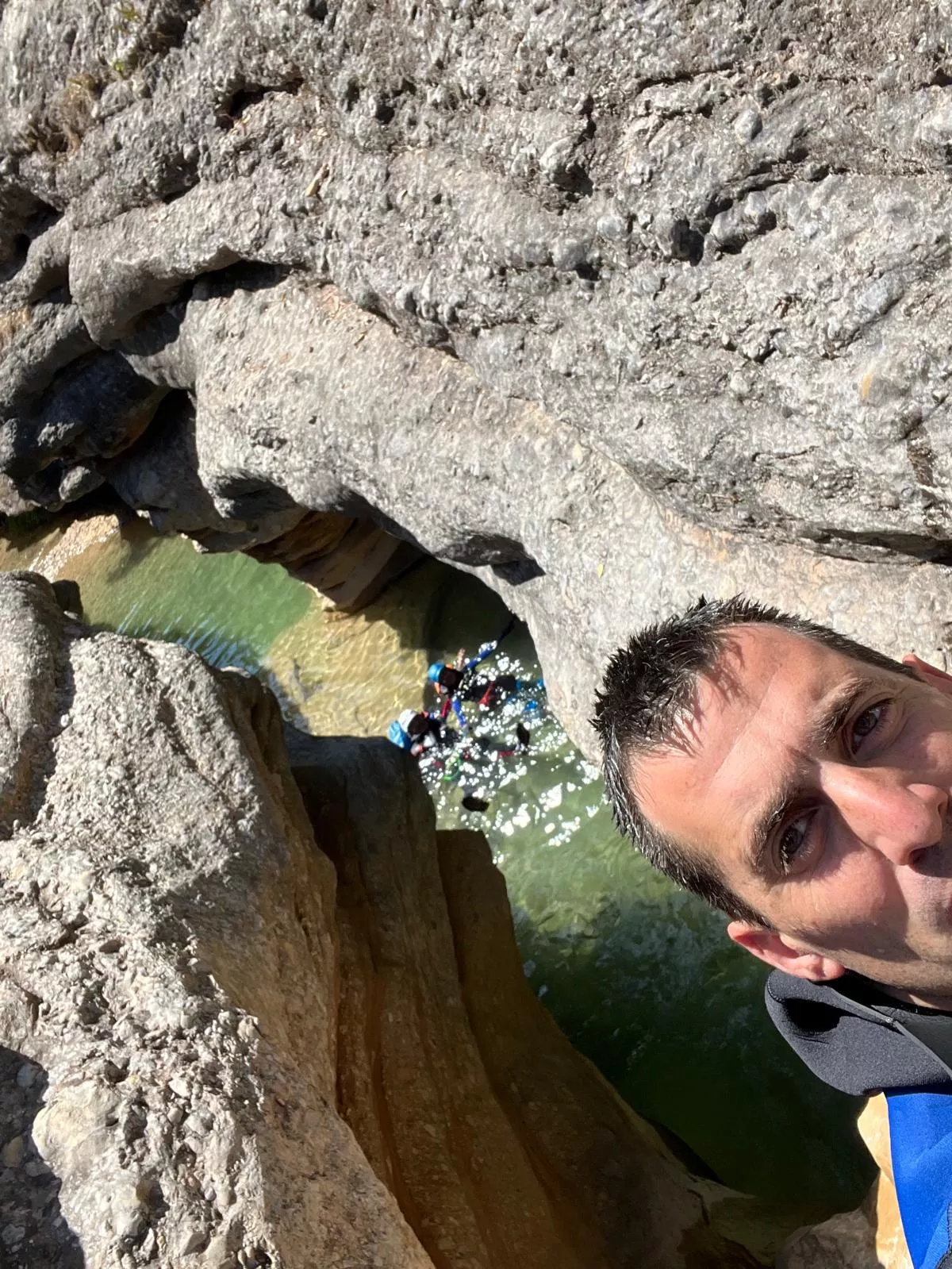 Grupo de Alto Nivel de los Javieres en el Barranco de Formiga
