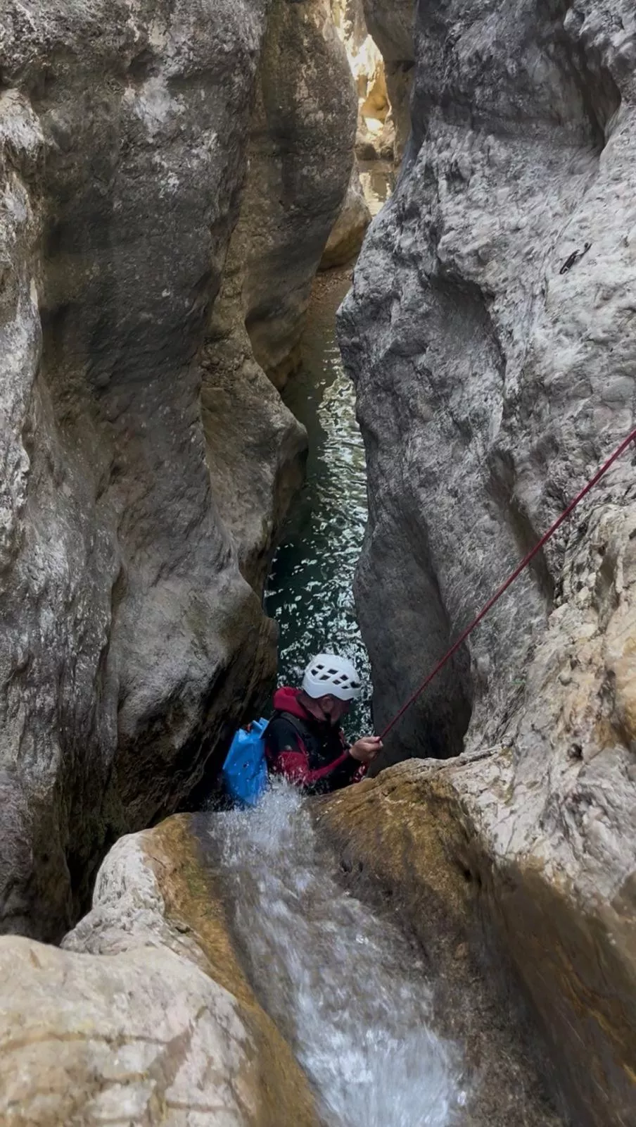 Grupo de Alto Nivel de los Javieres en el Barranco de Formiga