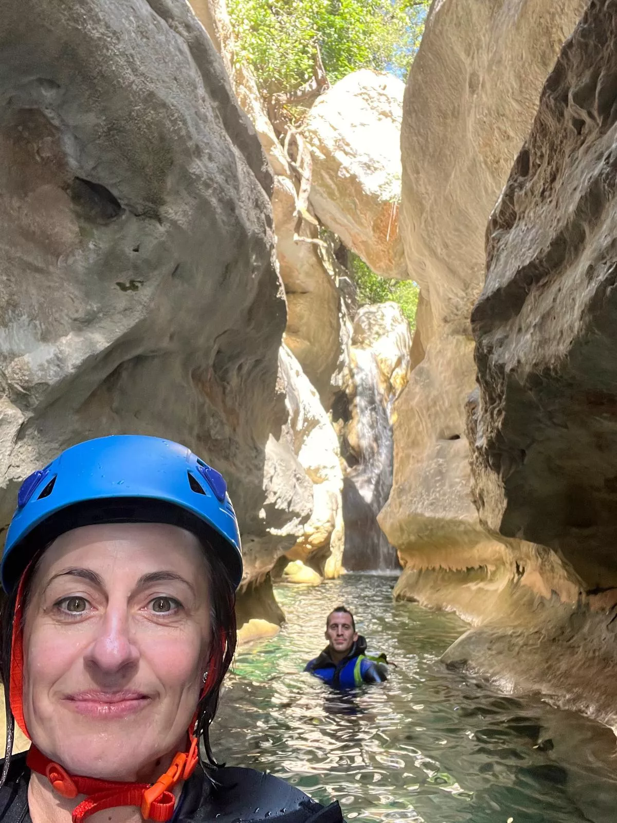 Grupo de Alto Nivel de los Javieres en el Barranco de Formiga