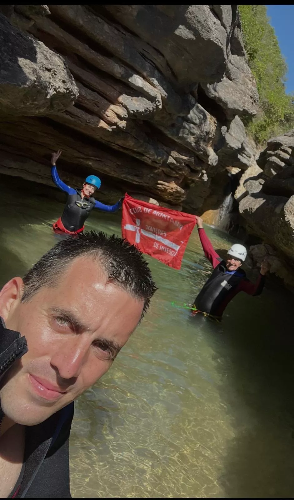 Grupo de Alto Nivel de los Javieres en el Barranco de Formiga
