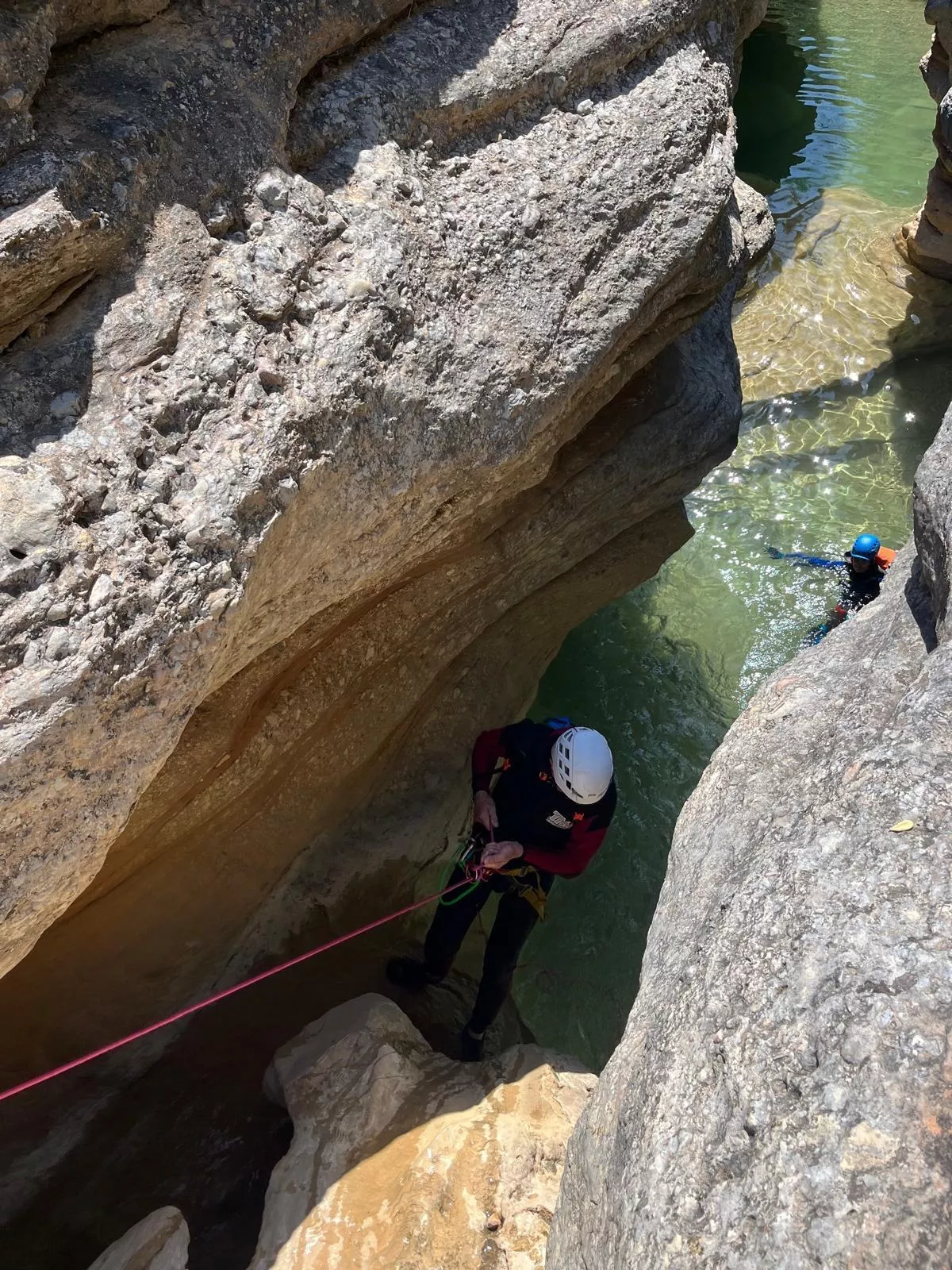 Grupo de Alto Nivel de los Javieres en el Barranco de Formiga