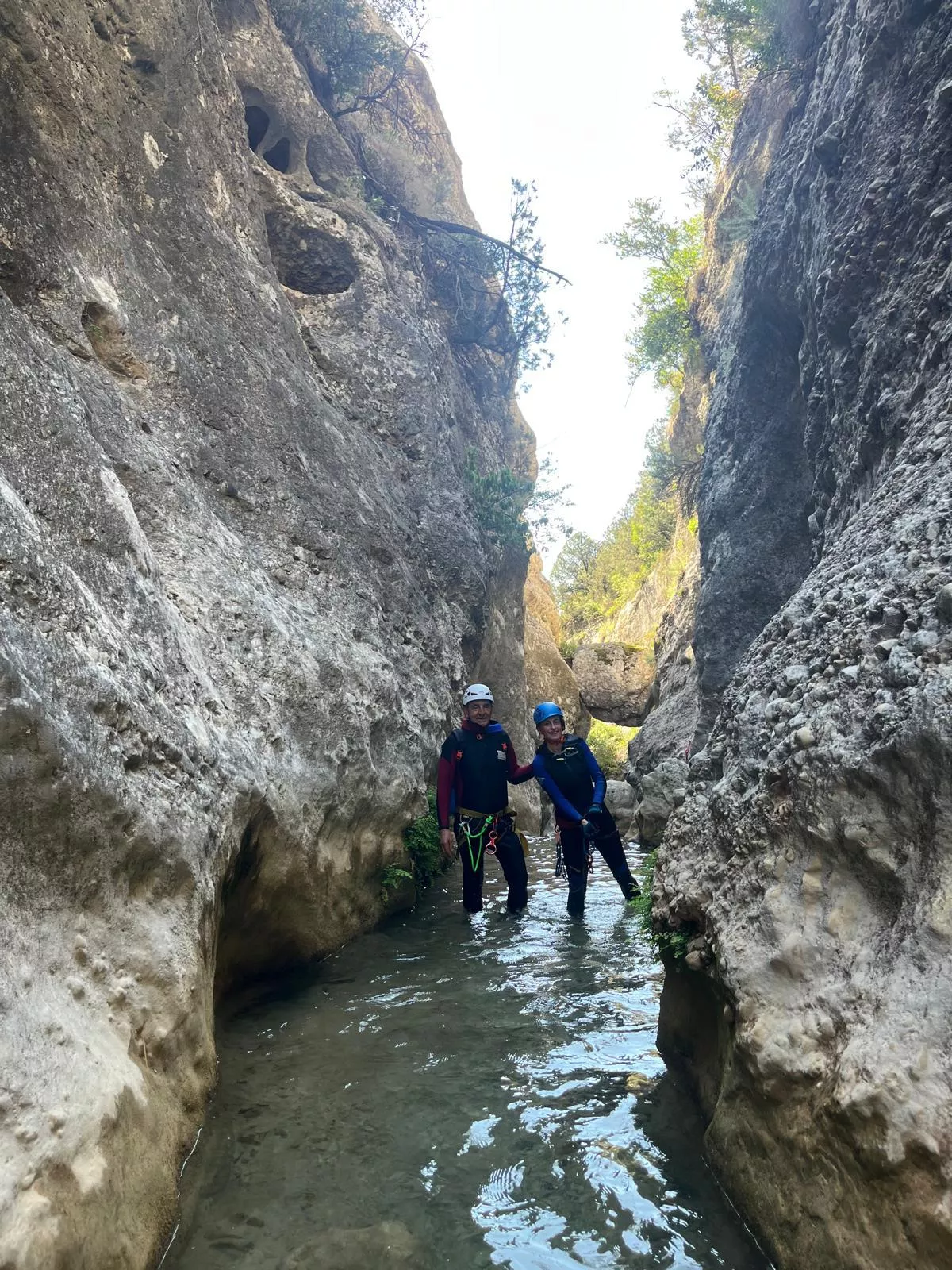 Grupo de Alto Nivel de los Javieres en el Barranco de Formiga