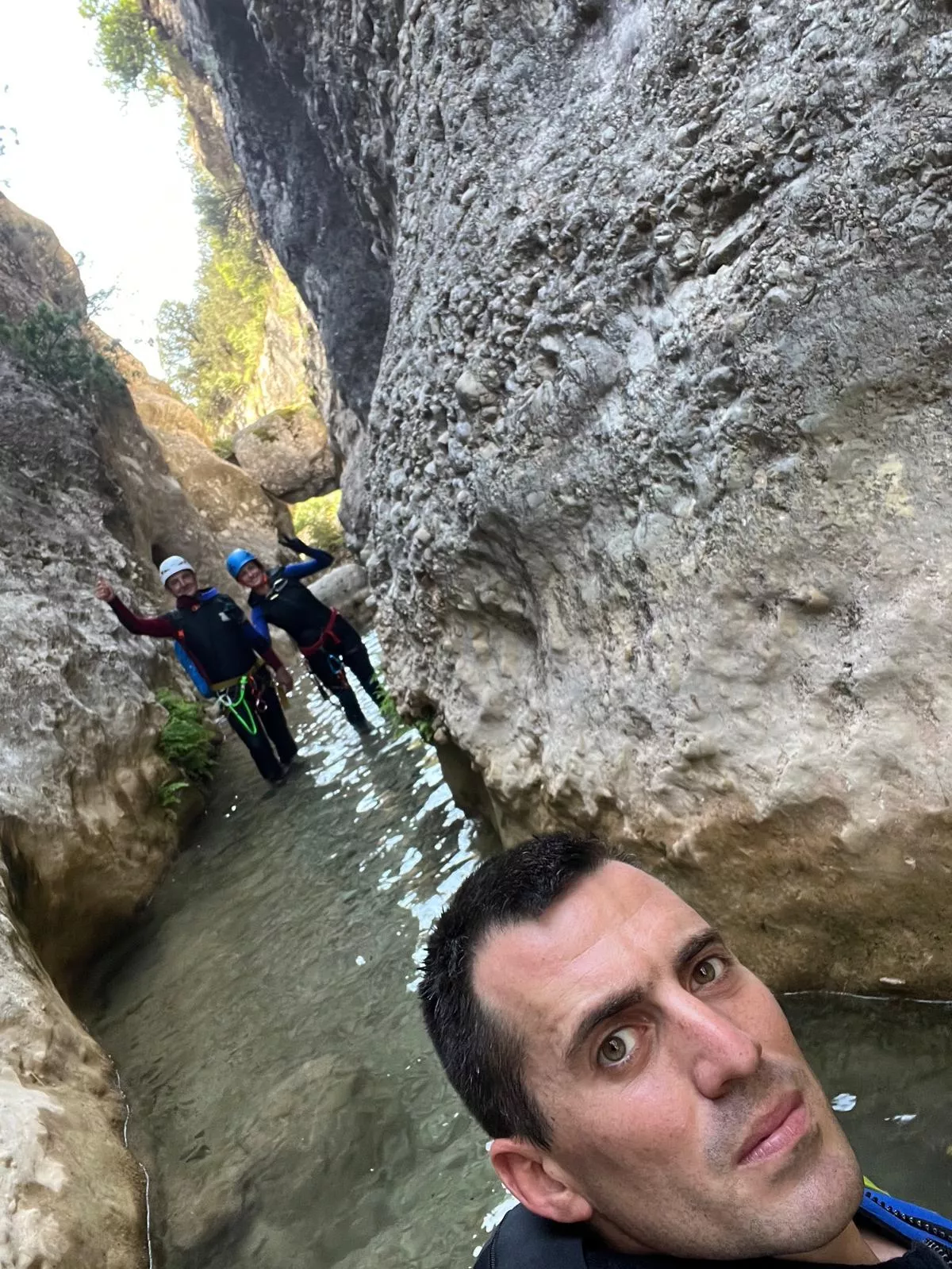 Grupo de Alto Nivel de los Javieres en el Barranco de Formiga