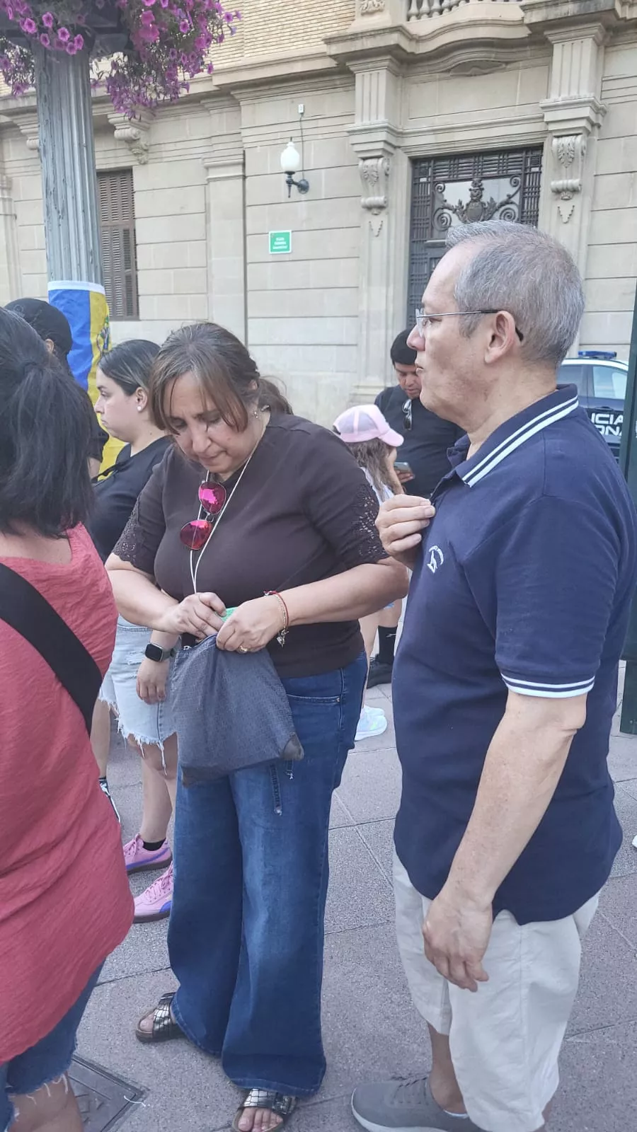 Concentración de solidaridad por el terremoto en Venezuela