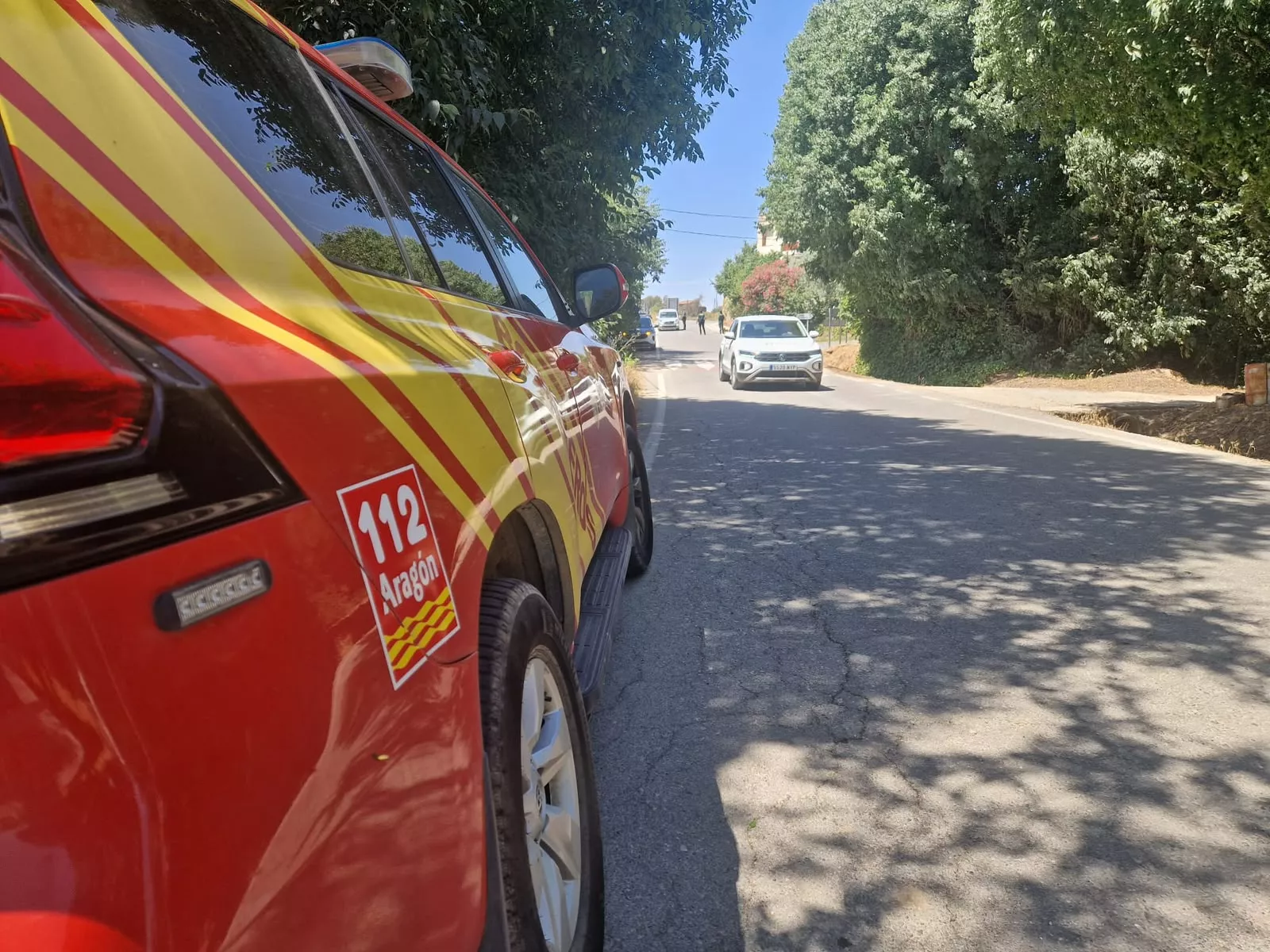 Vecinos de Azanuy regresan a sus casas.