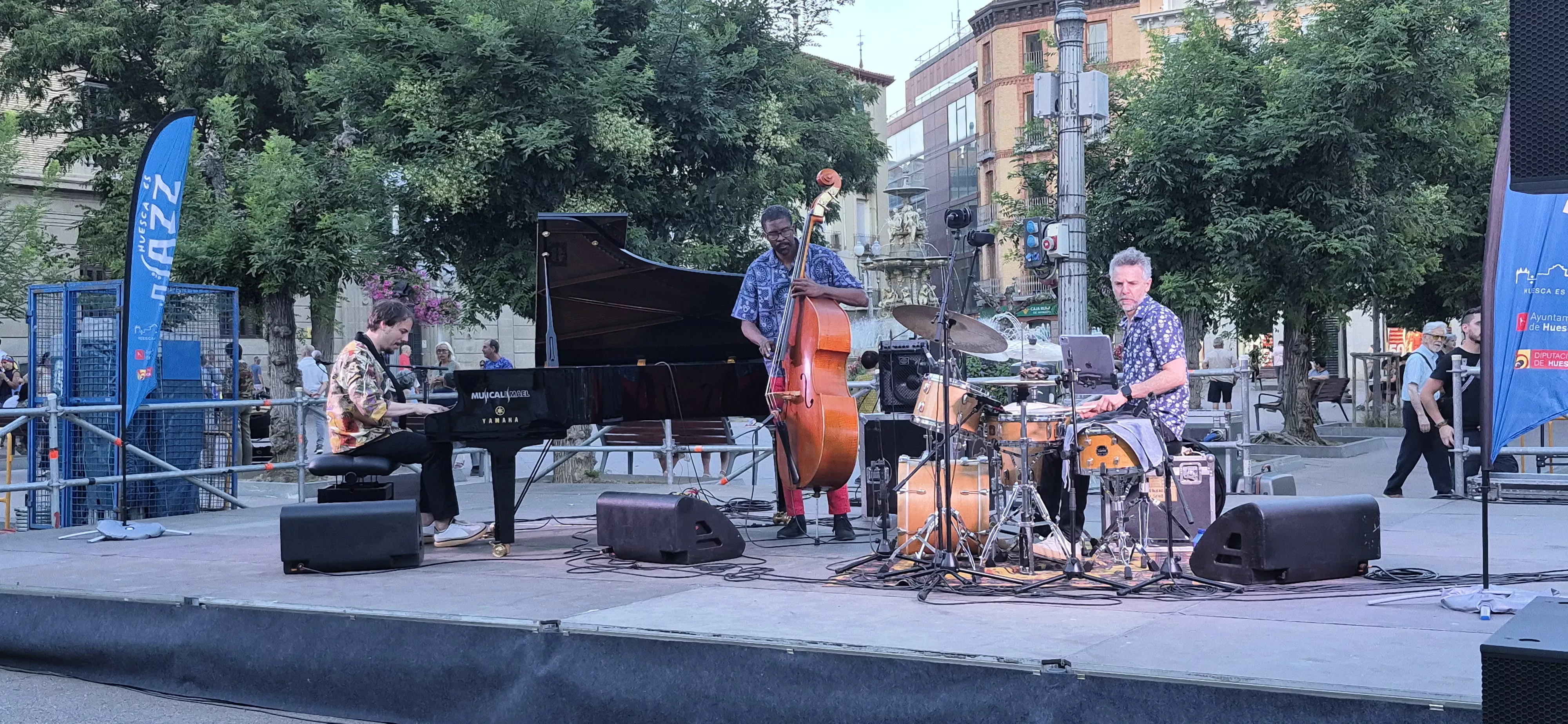 Daniel García Trío en Huesca es Jazz. Foto Myriam Martínez 