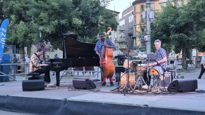Daniel García Trío en Huesca es Jazz. Foto Myriam Martínez 