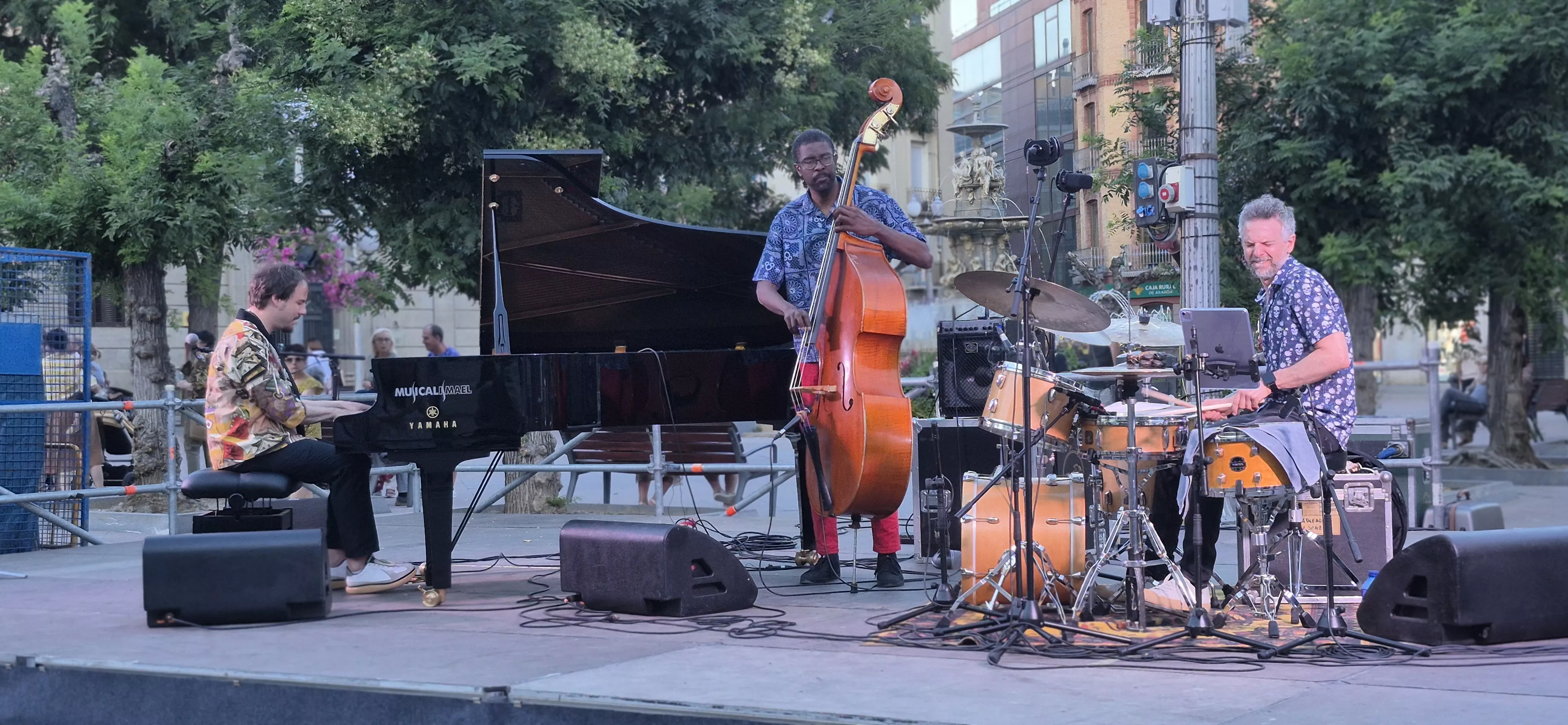 Daniel García Trío en Huesca es Jazz. Foto Myriam Martínez 