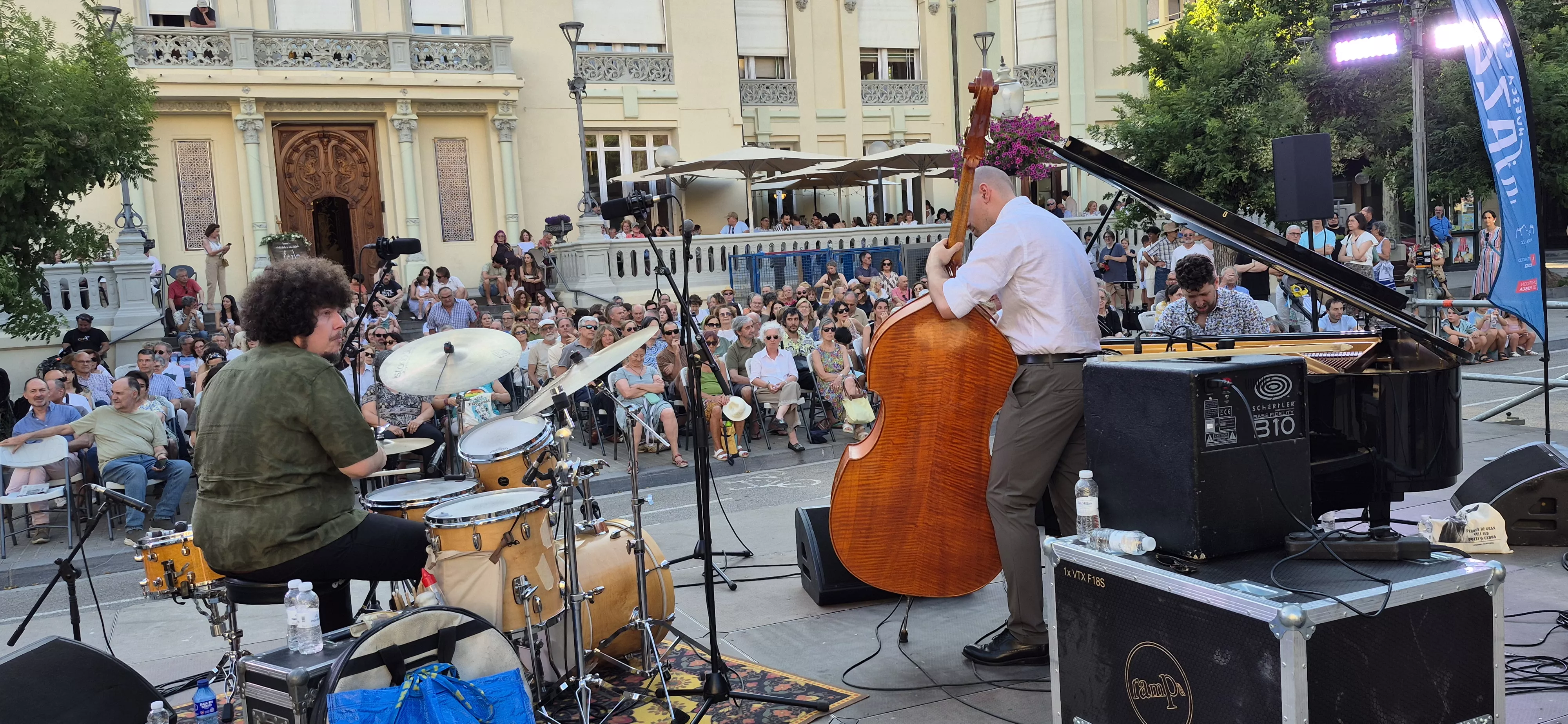 Lucas Herrera Trío en Huesca es Jazz. Foto Myriam Martínez 