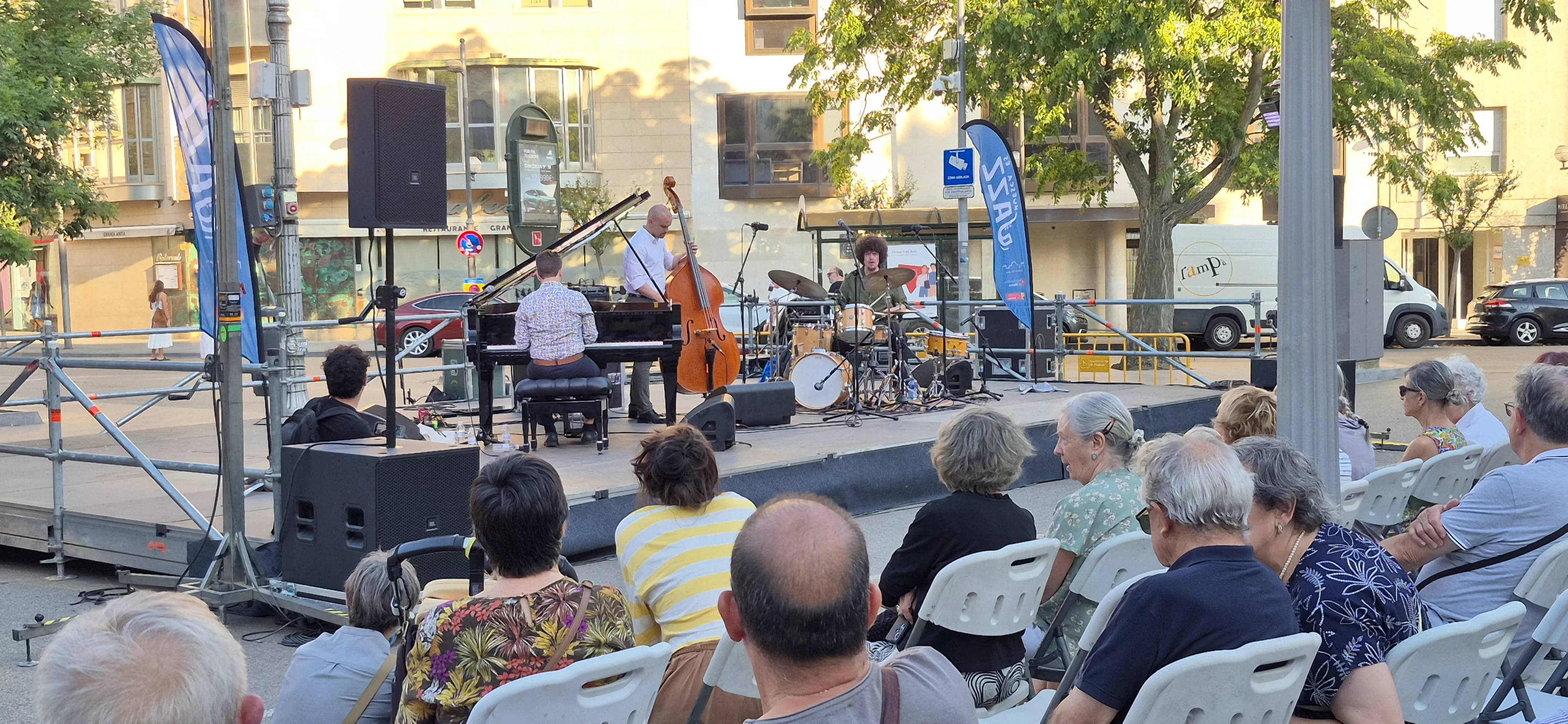 Lucas Herrera Trío en Huesca es Jazz. Foto Myriam Martínez 