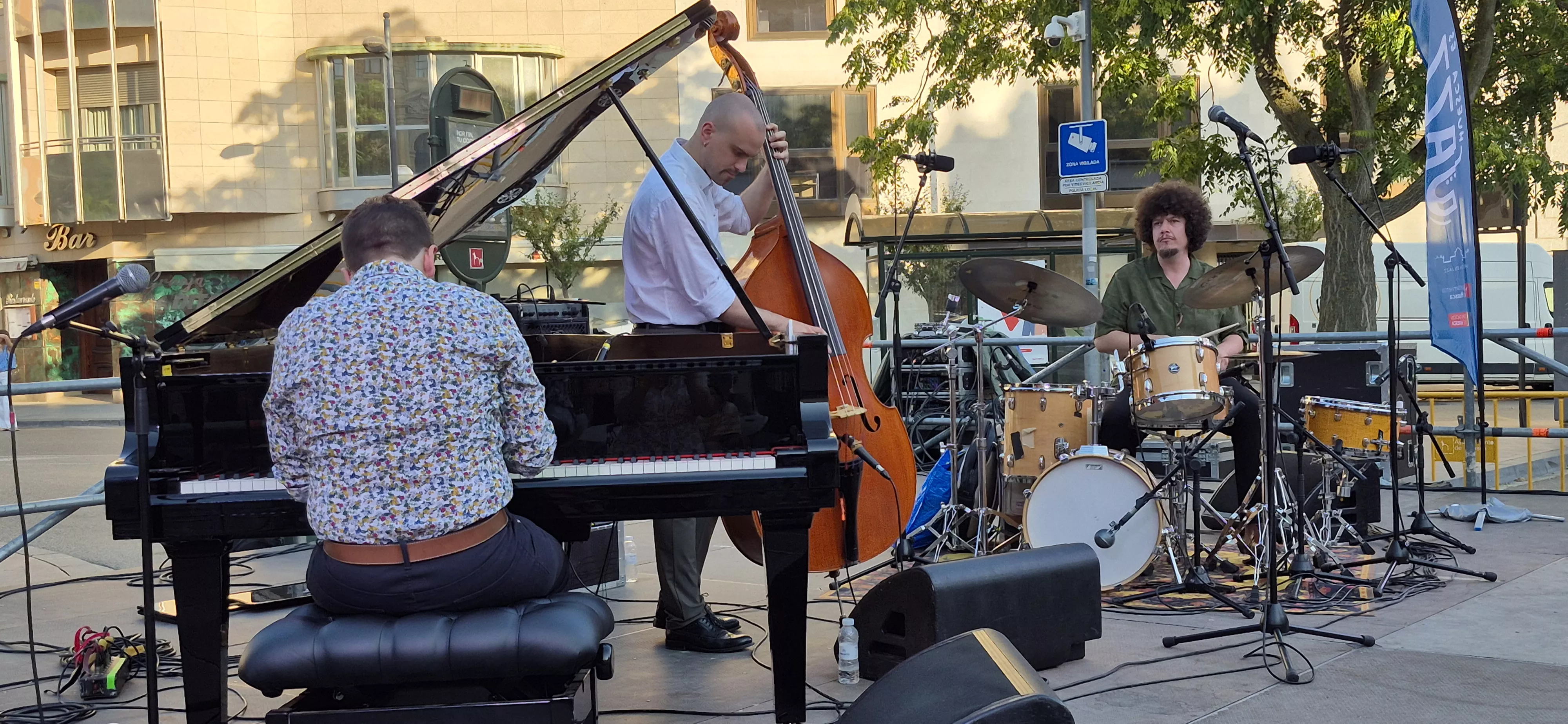 Lucas Herrera Trío en Huesca es Jazz. Foto Myriam Martínez 