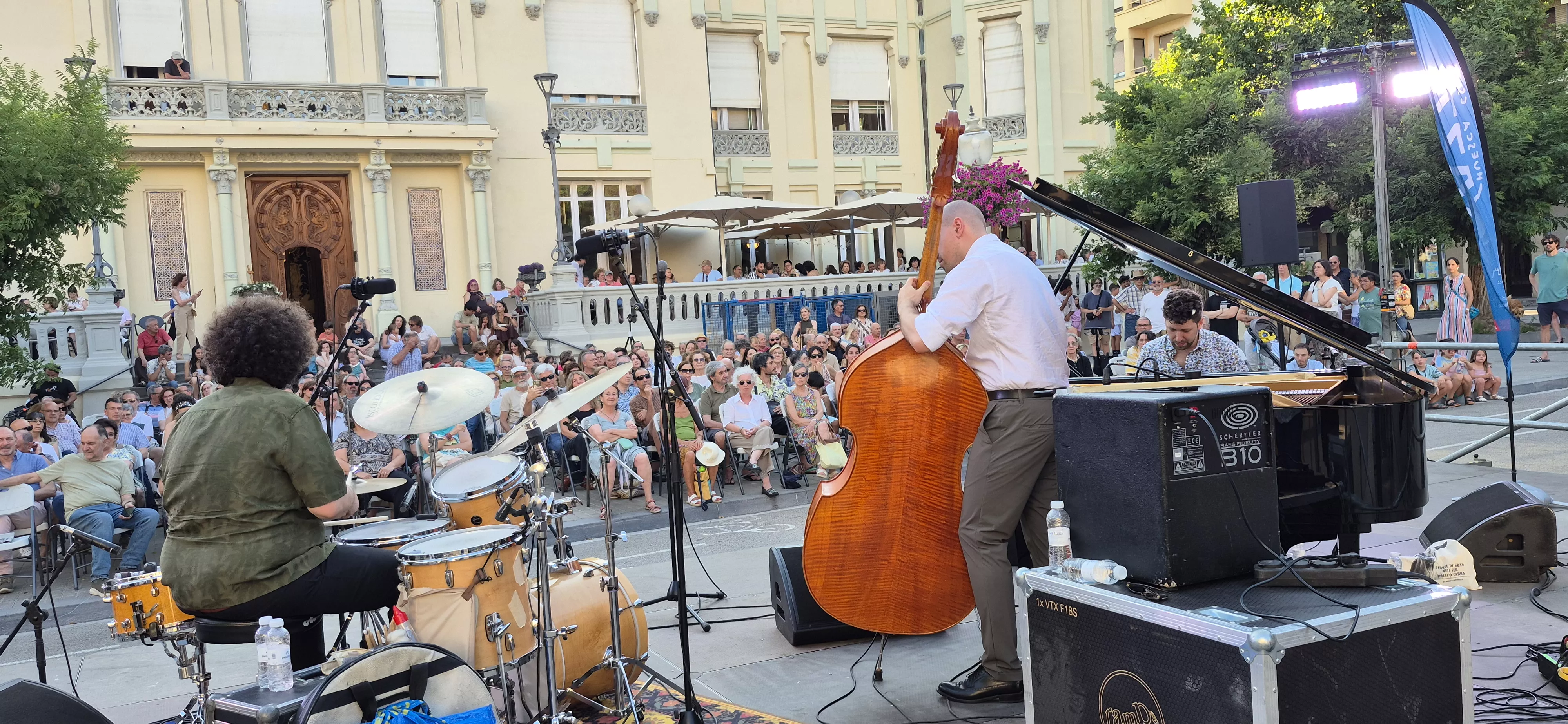 Lucas Herrera Trío en Huesca es Jazz. Foto Myriam Martínez 