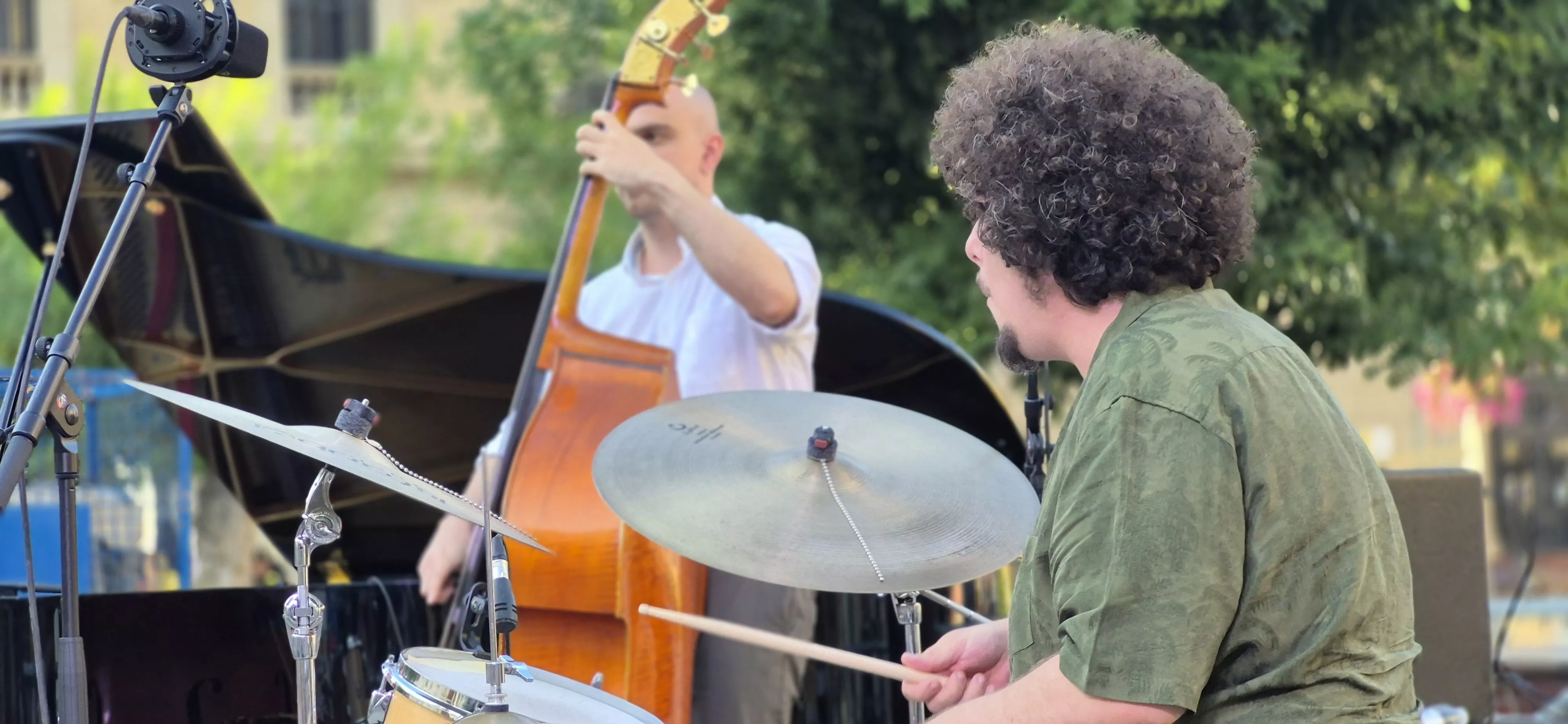 Lucas Herrera Trío en Huesca es Jazz. Foto Myriam Martínez 