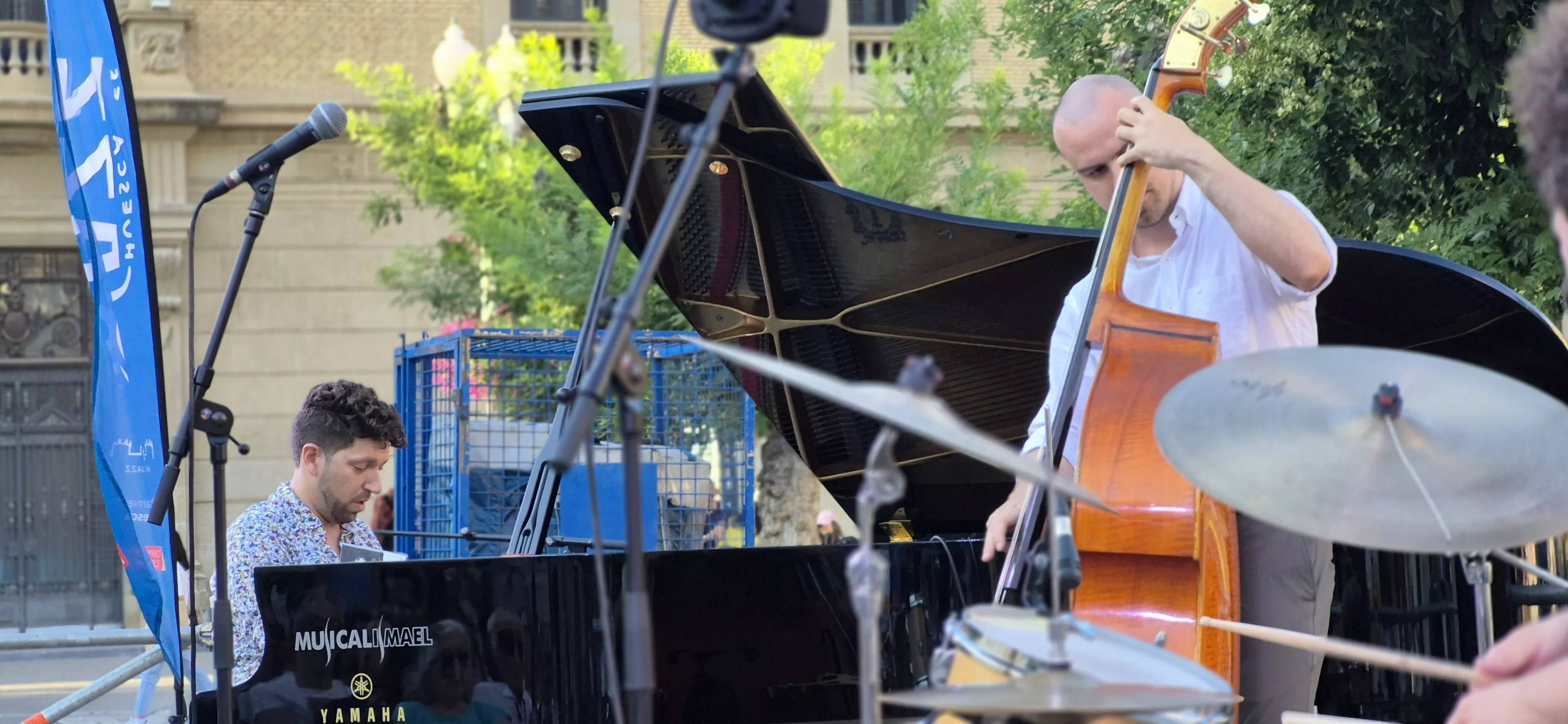 Lucas Herrera Trío en Huesca es Jazz. Foto Myriam Martínez 