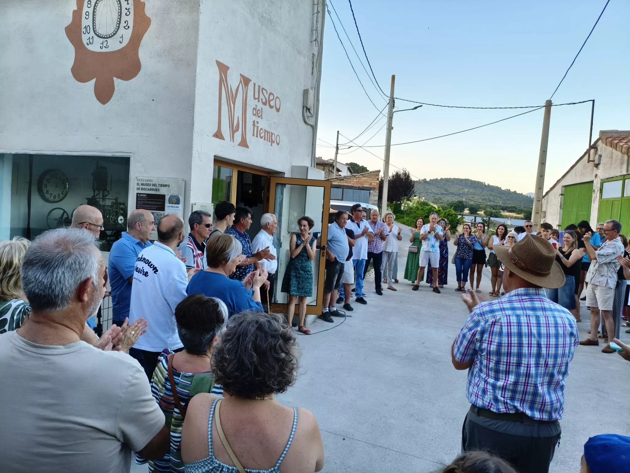 Inauguración del Museo del Tiempo en Biscarrués