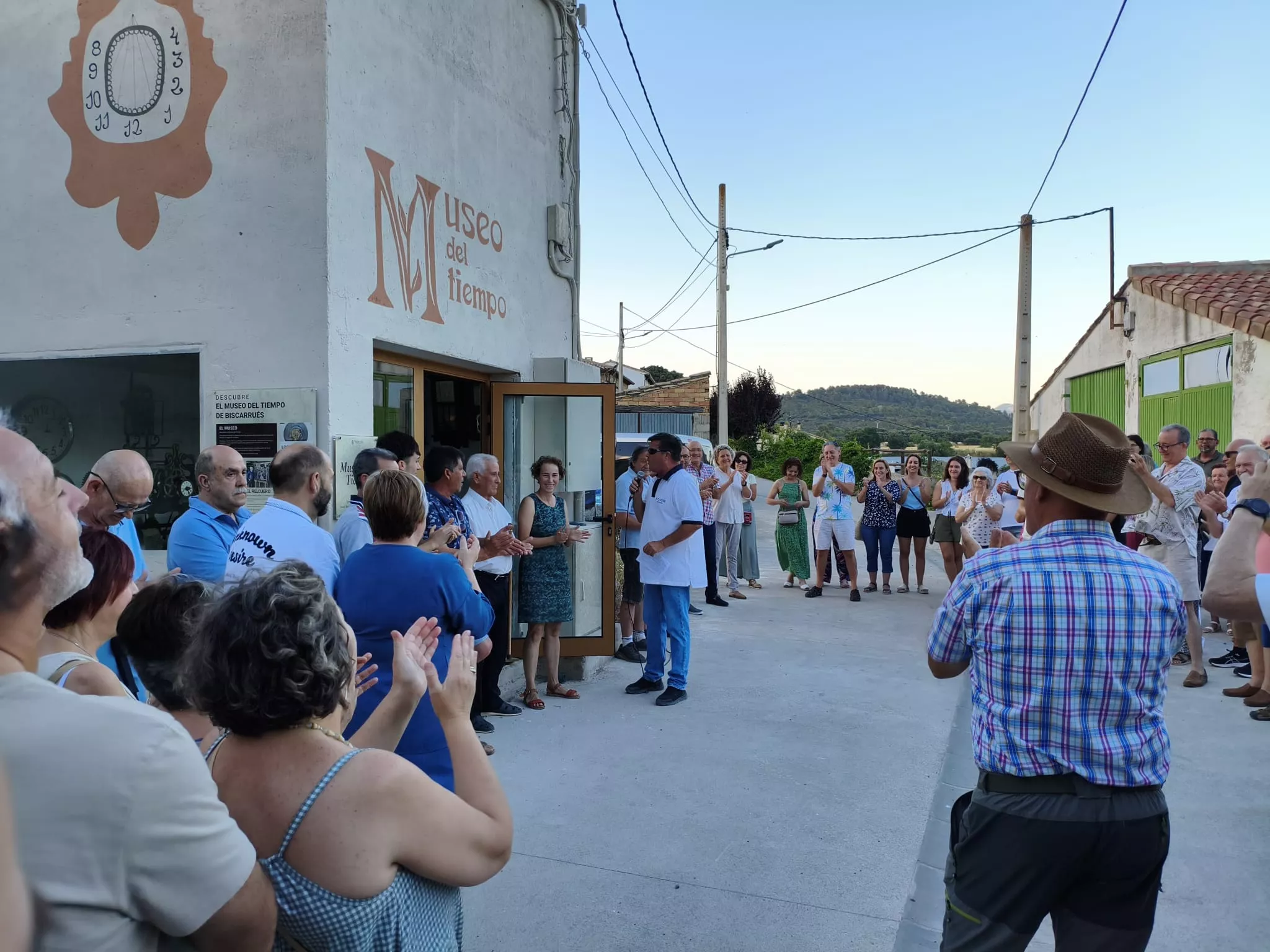 Inauguración del Museo del Tiempo en Biscarrués