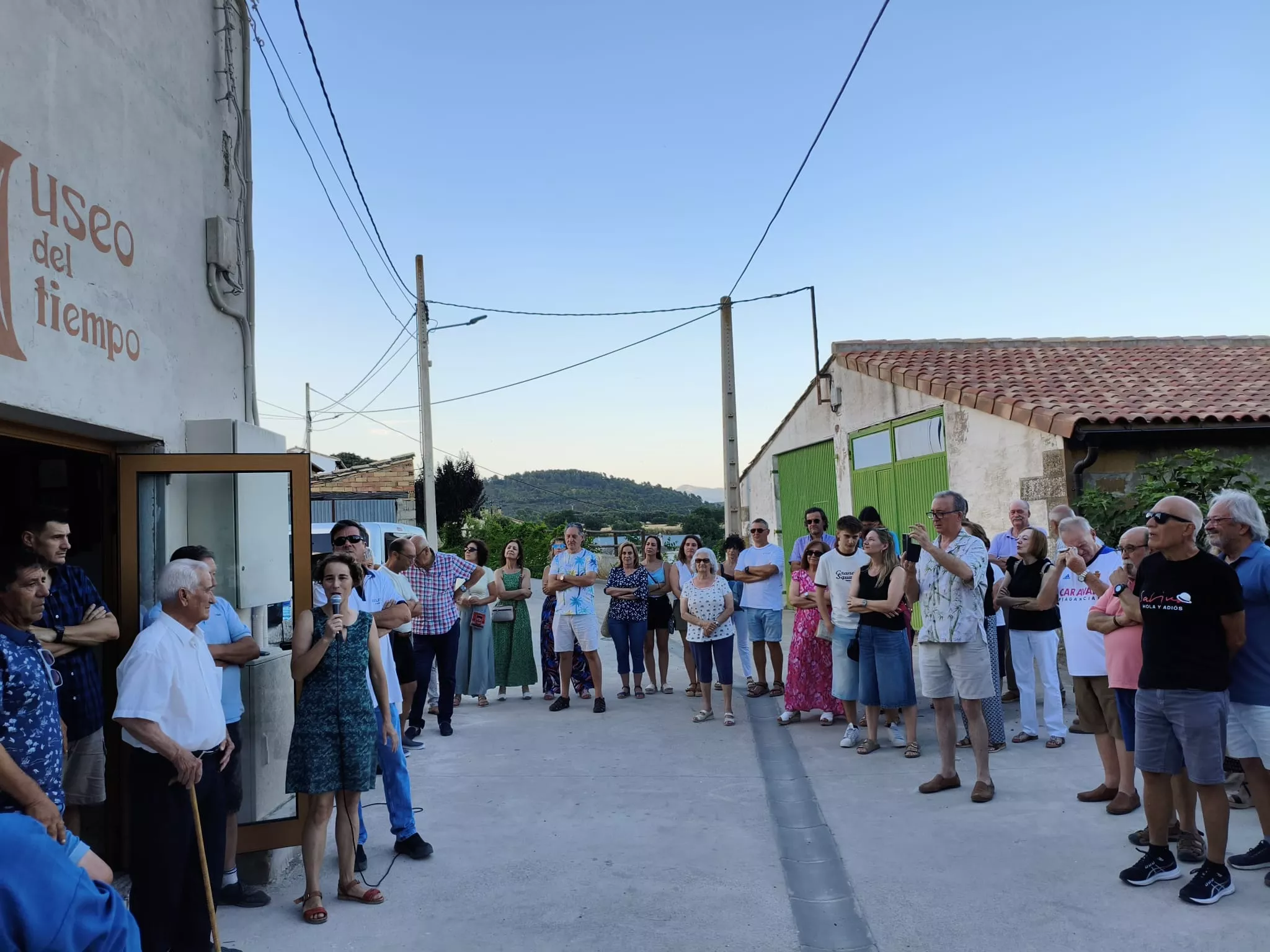 Inauguración del Museo del Tiempo en Biscarrués