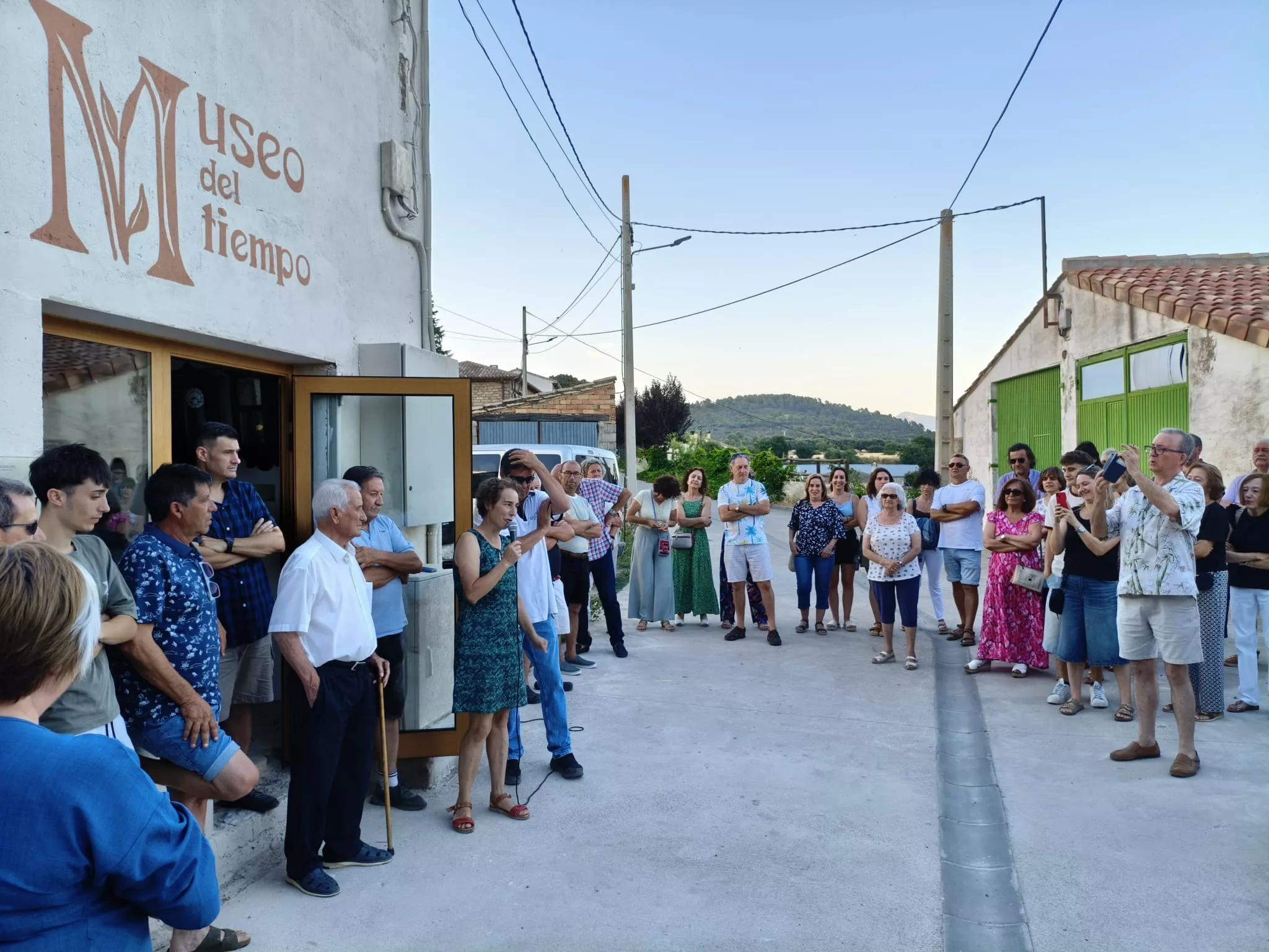 Inauguración del Museo del Tiempo en Biscarrués
