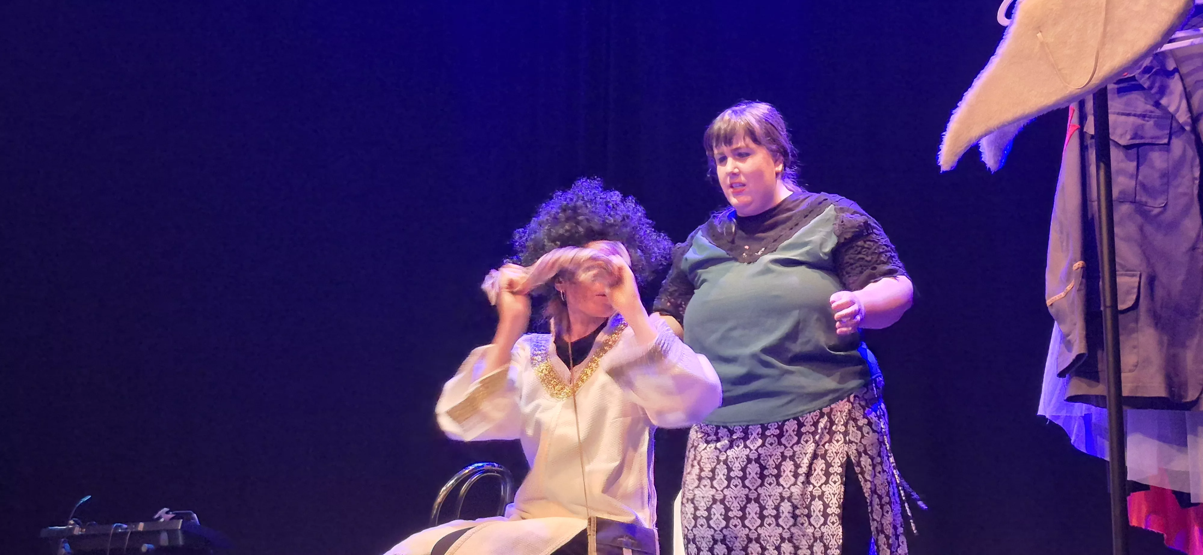 Infinito Teatro en la Muestra Joven con Desmontando a Shakespeare. Foto Myriam Martínez