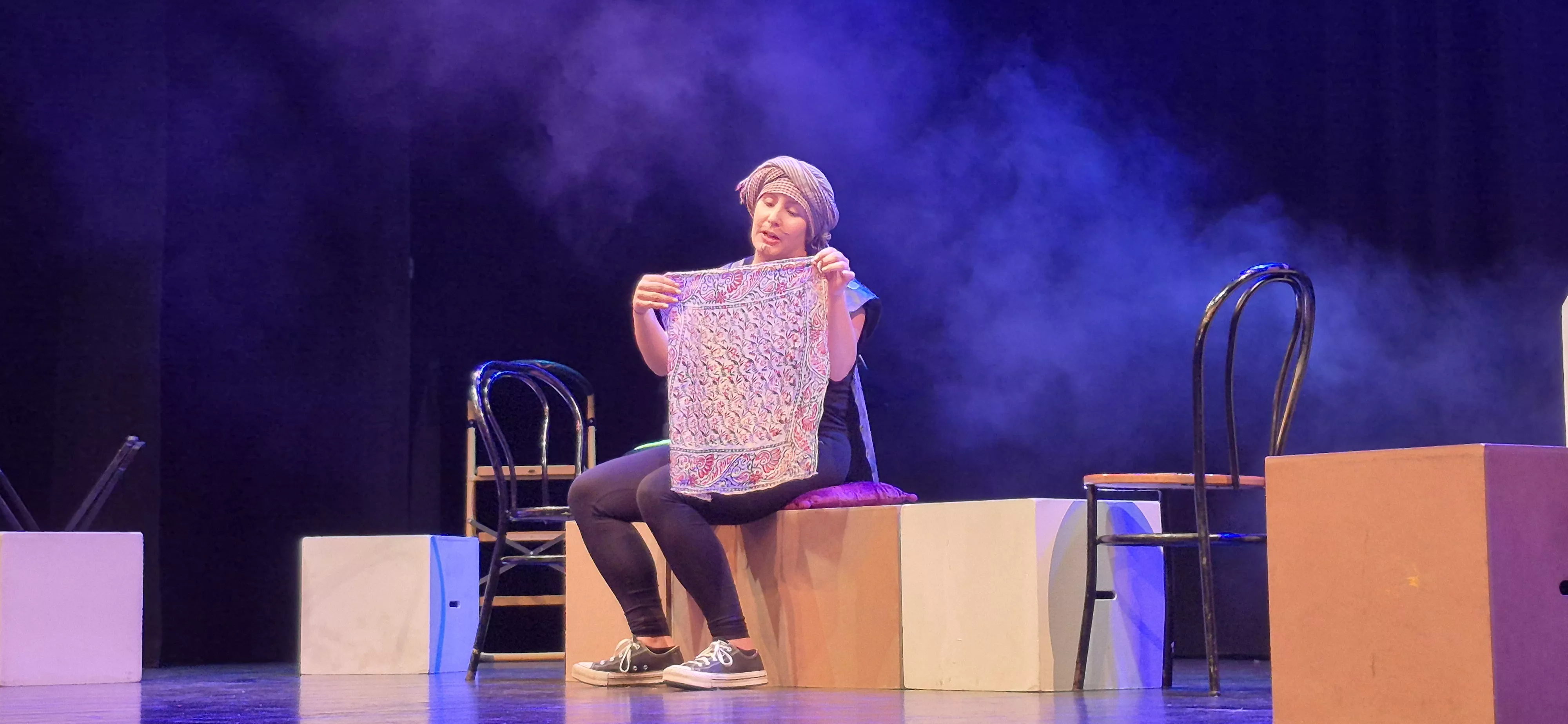 Infinito Teatro en la Muestra Joven con Desmontando a Shakespeare. Foto Myriam Martínez